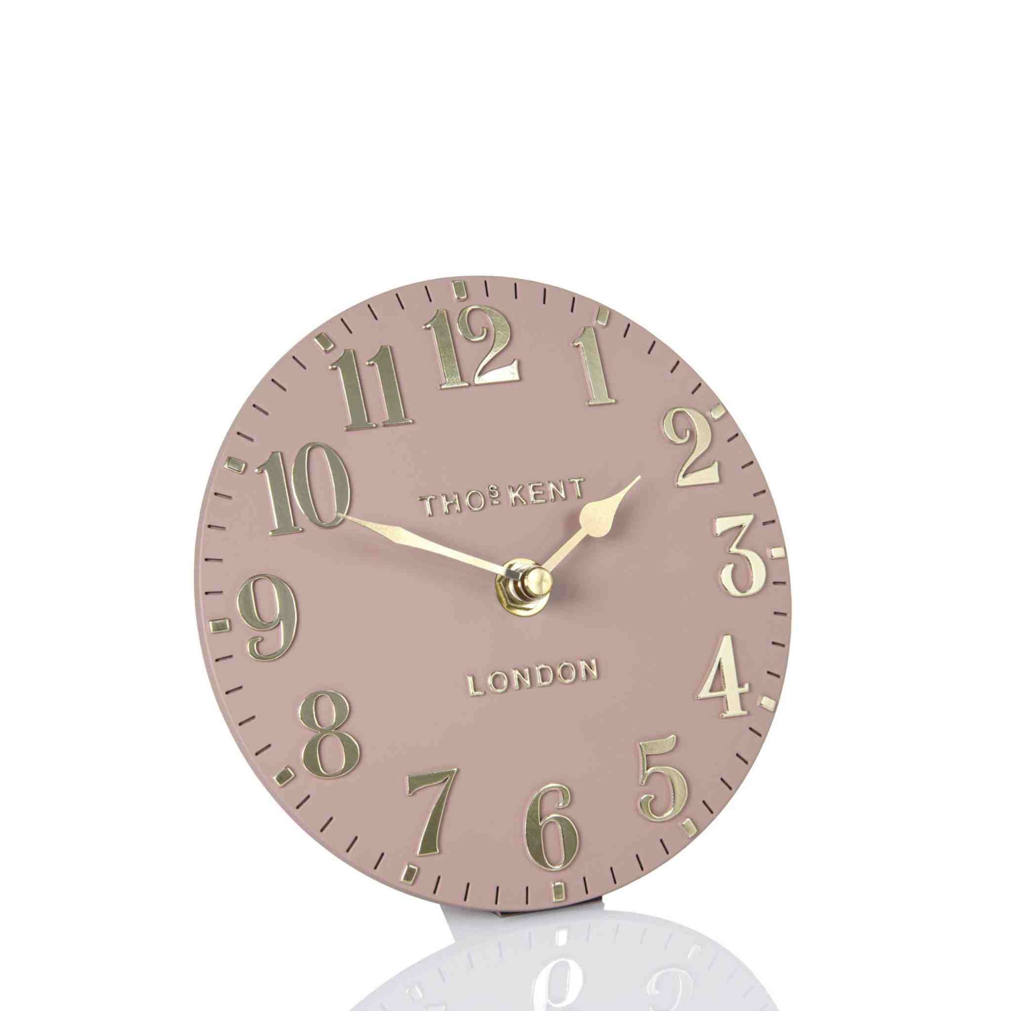 Blush Pink | Thomas Kent Arabic Mantel Clock