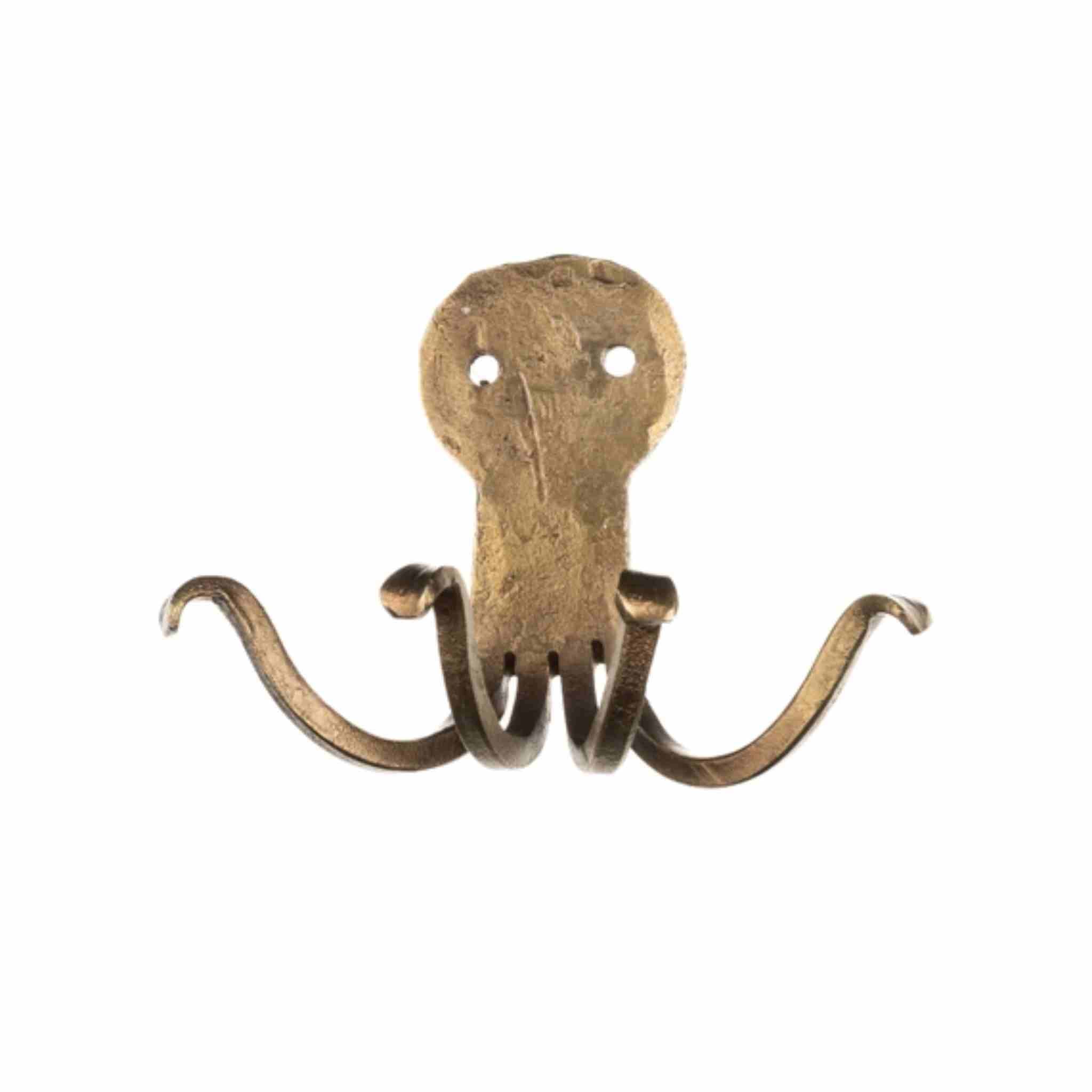 Brass Octopus Hook