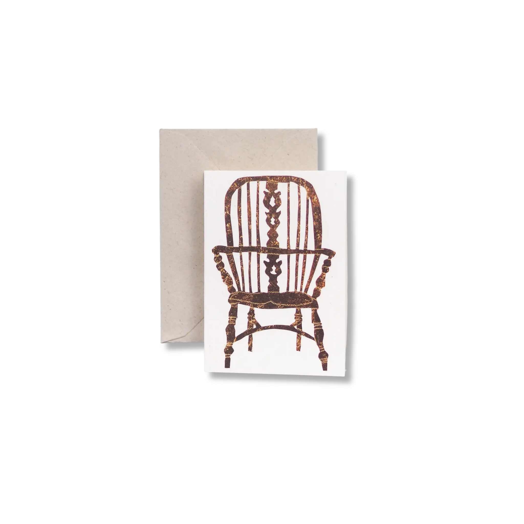Chairs Concertina Card