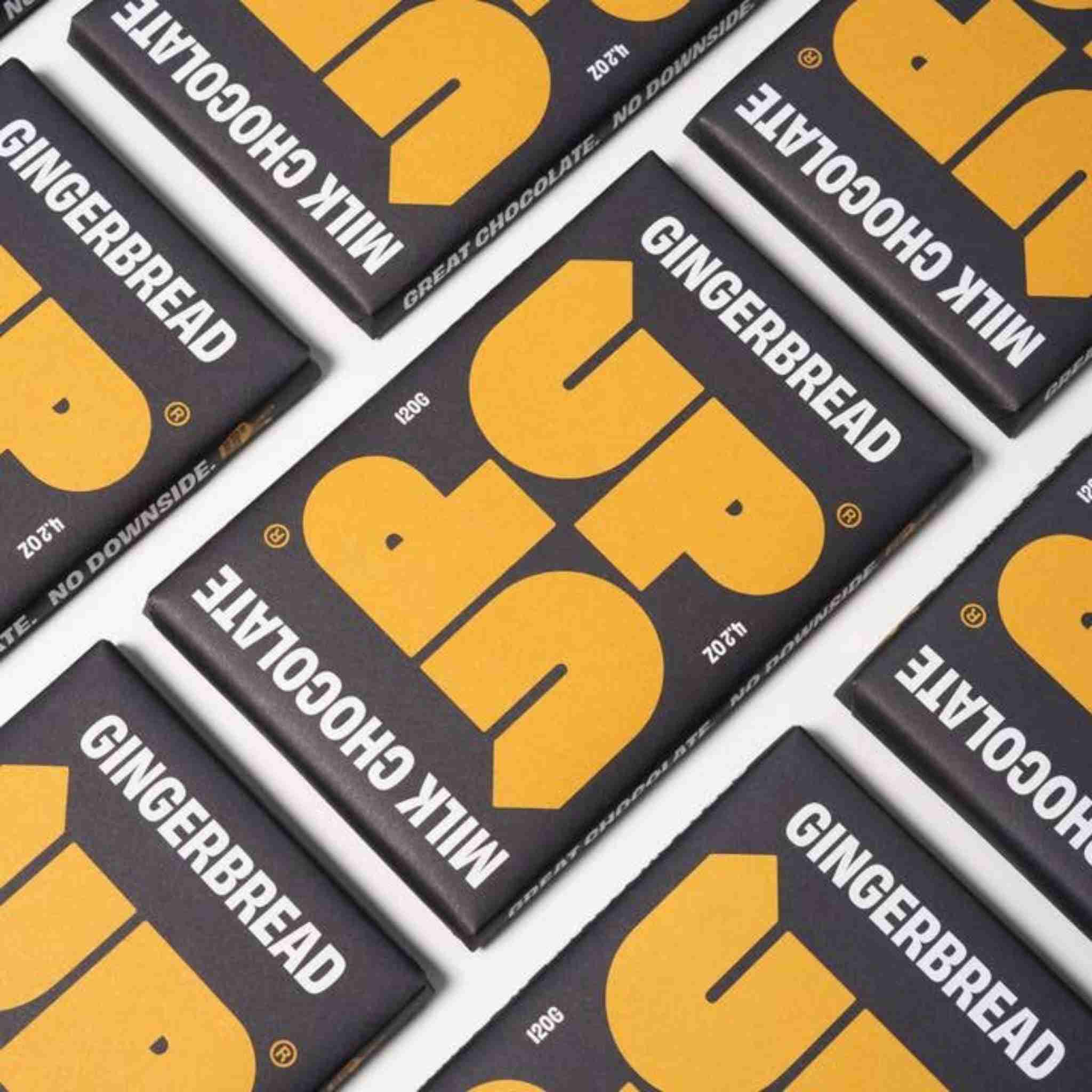 Gingerbread Milk Chocolate Bar 120G