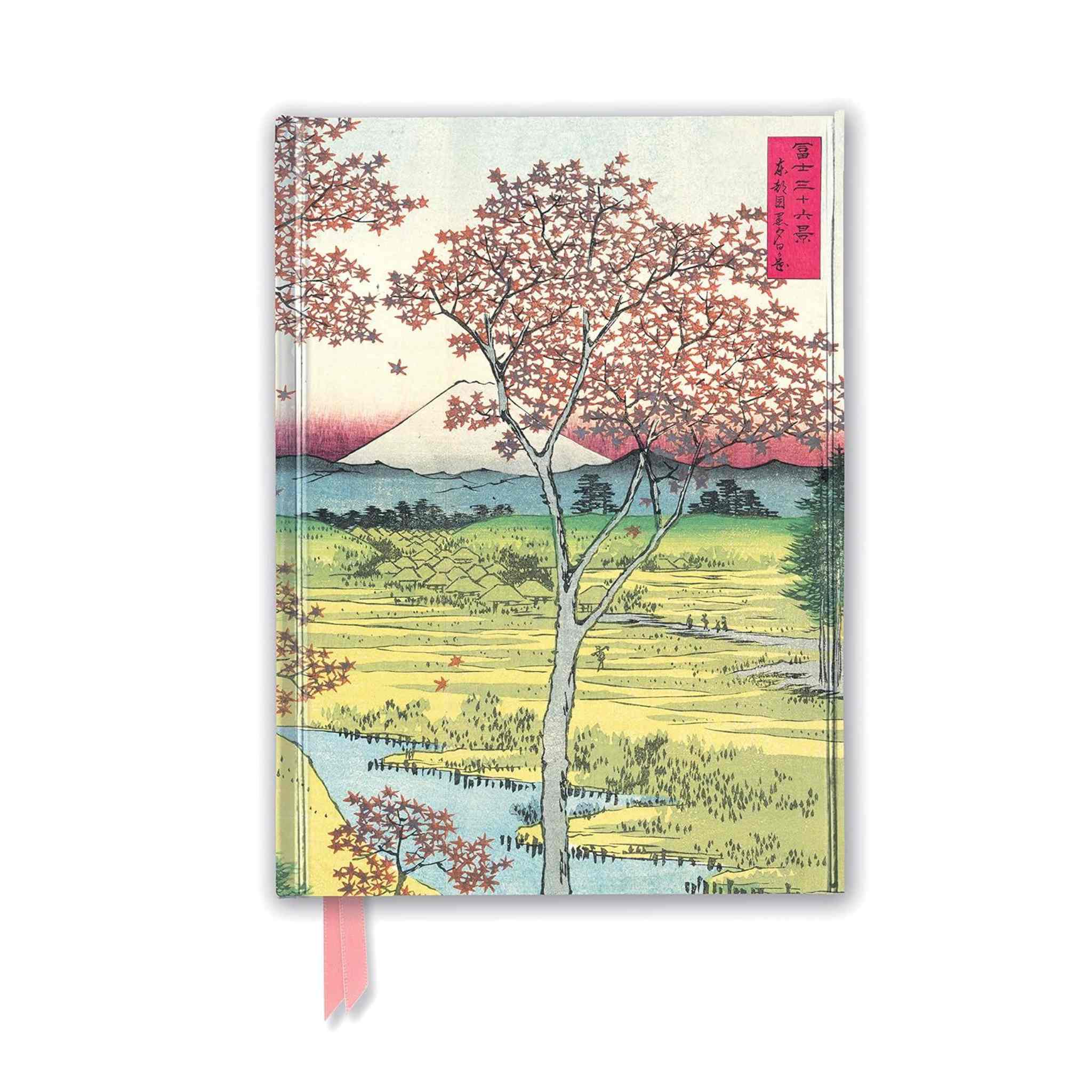 Hiroshige: Twilight Hill | A5 Foiled Ruled Journal