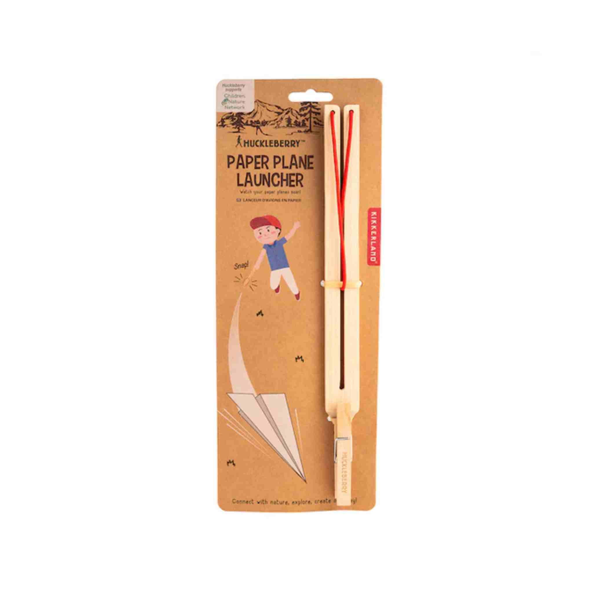 Huckleberry Paper Plane Launcher