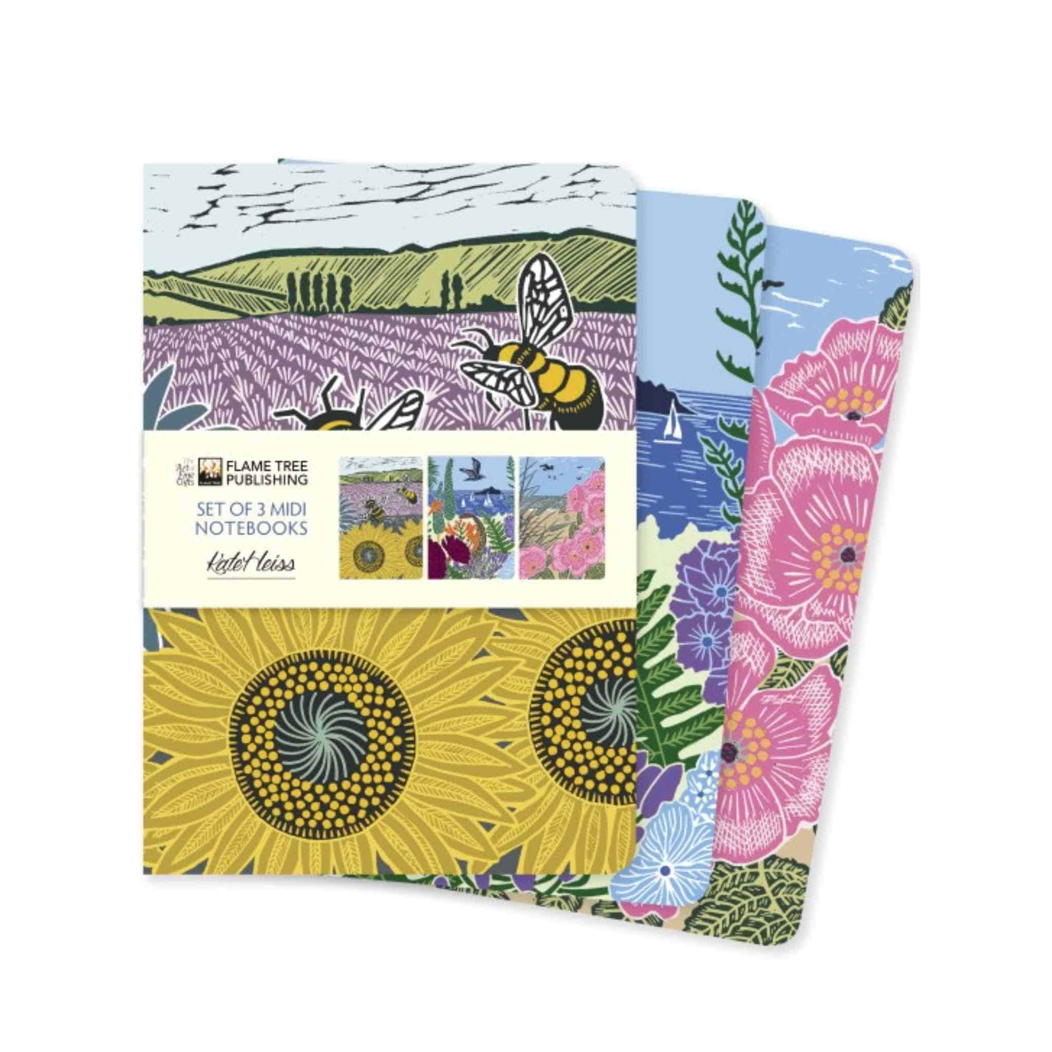 Sunflower Fields, St Michael's Mount and In the Sand Dunes