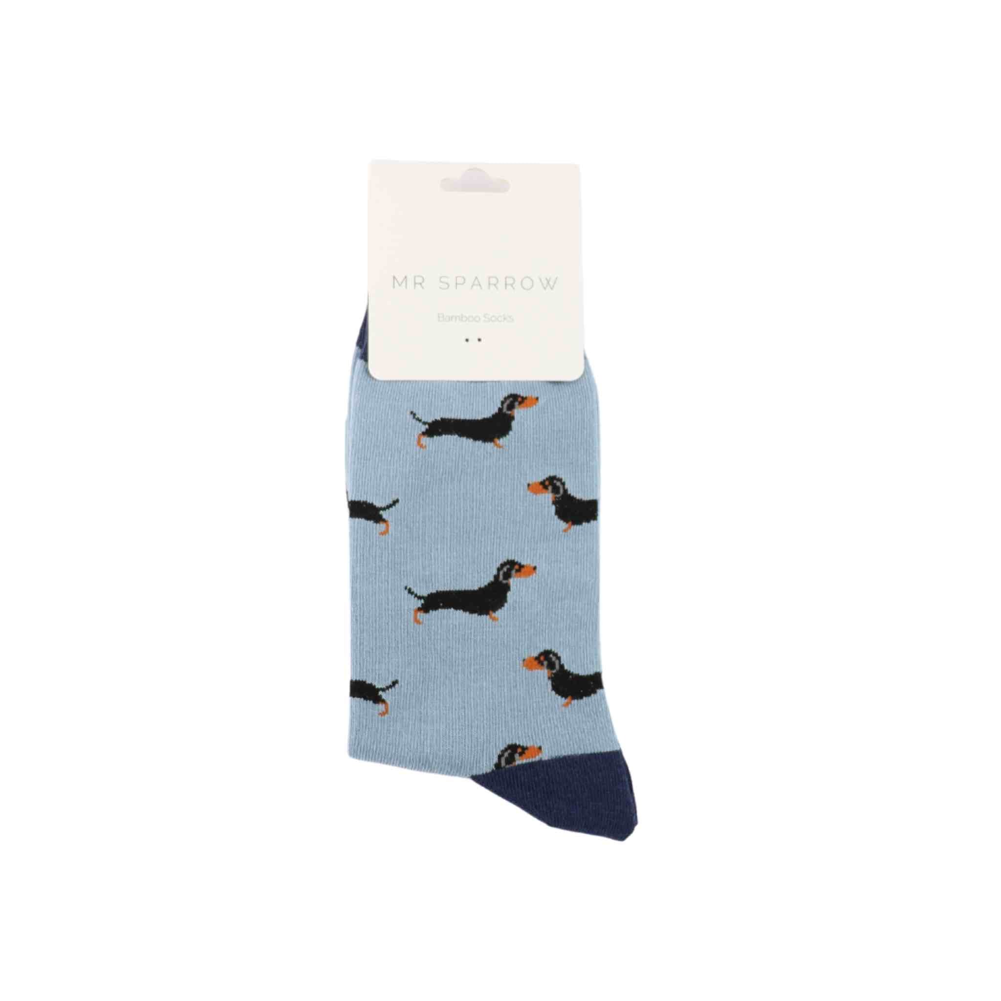 Little Sausage Dogs Socks | Denim