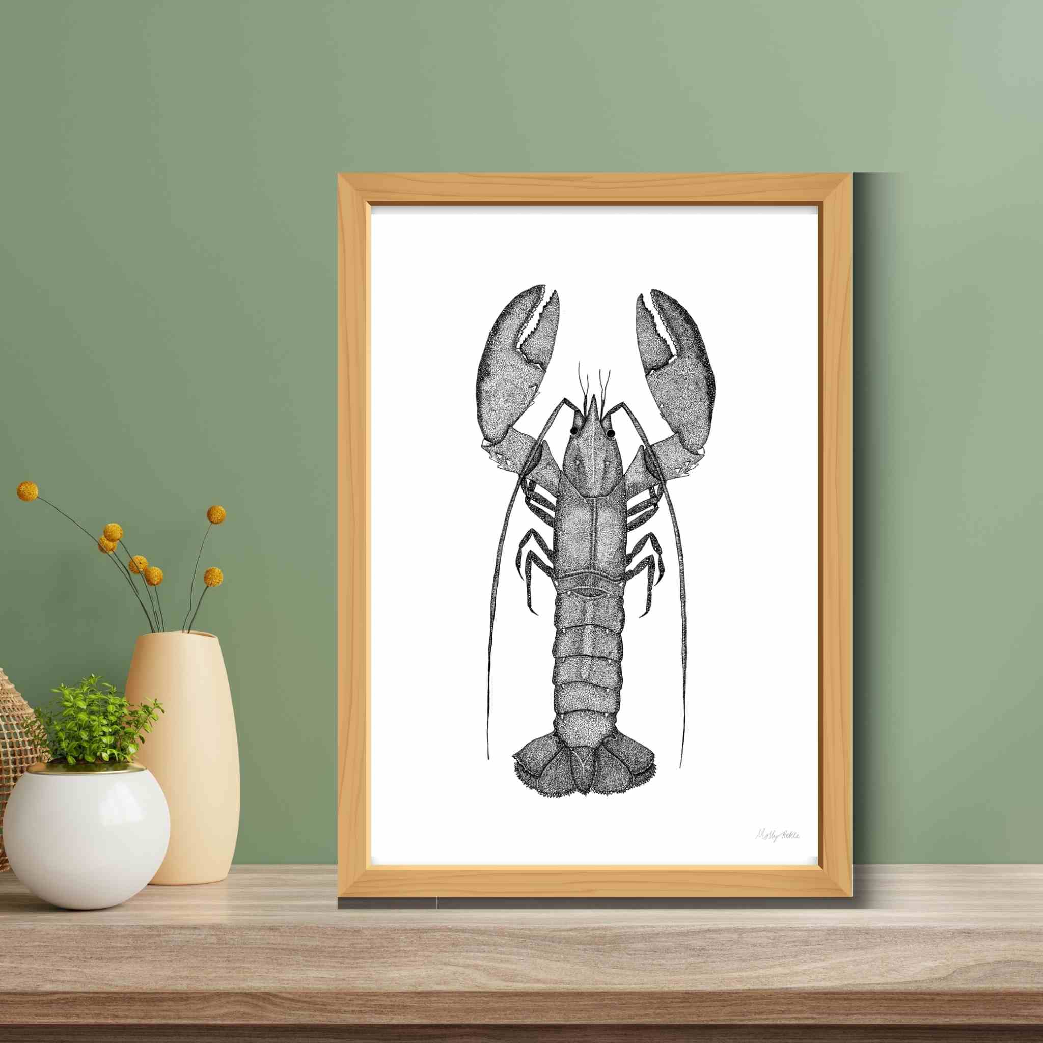 lobster print