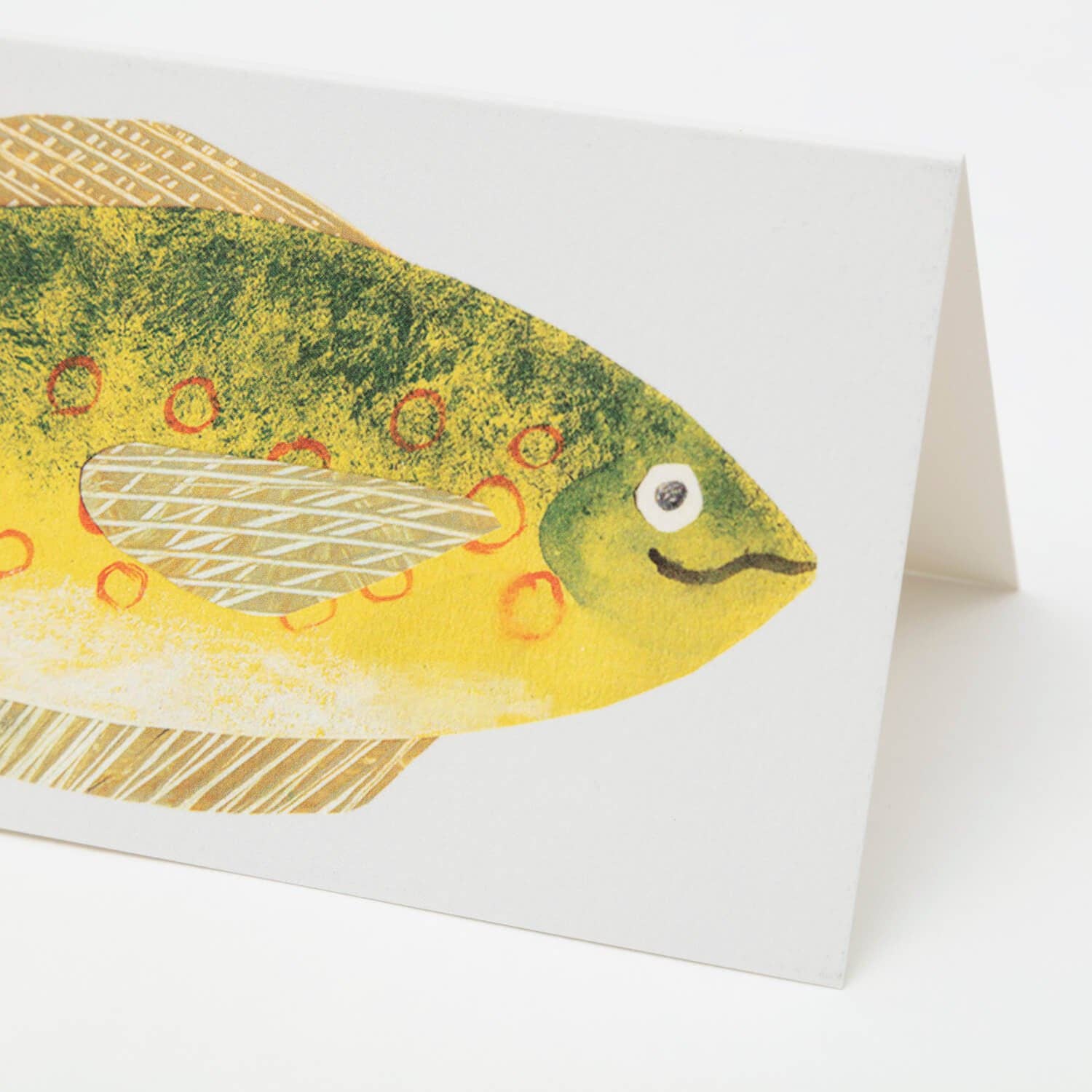 standup Cheery Fish Greeting Card