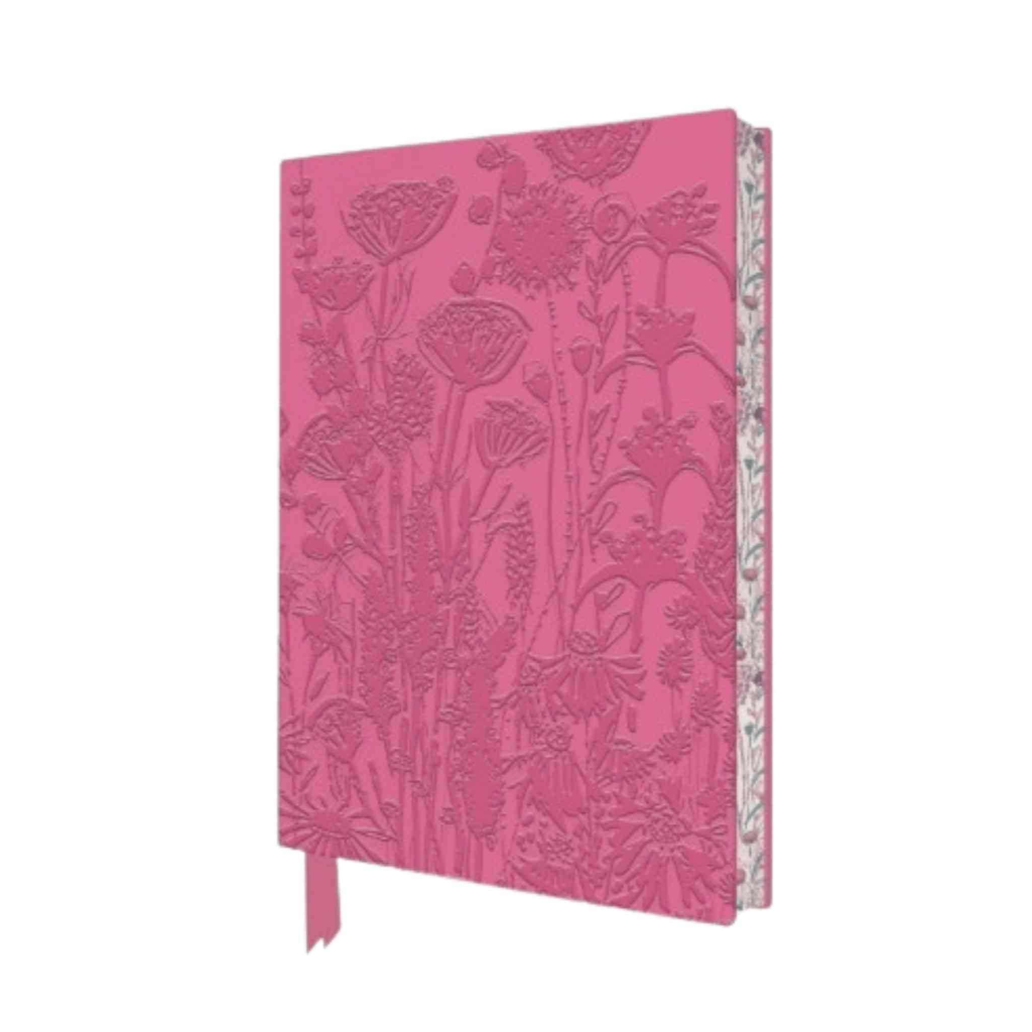 Pink Garden House Artisan Art Notebook