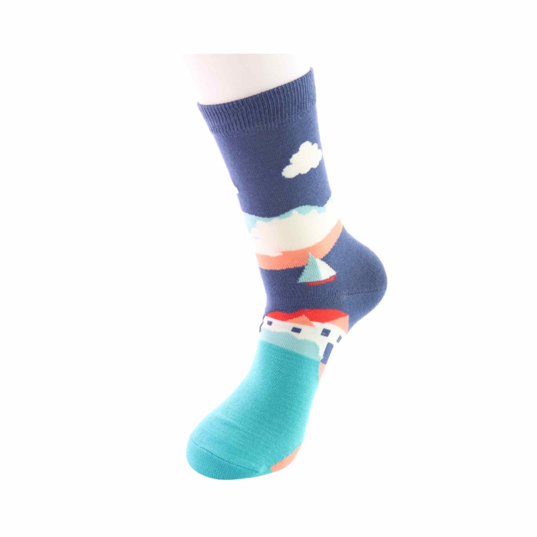 Seascape Socks | Navy (Men)