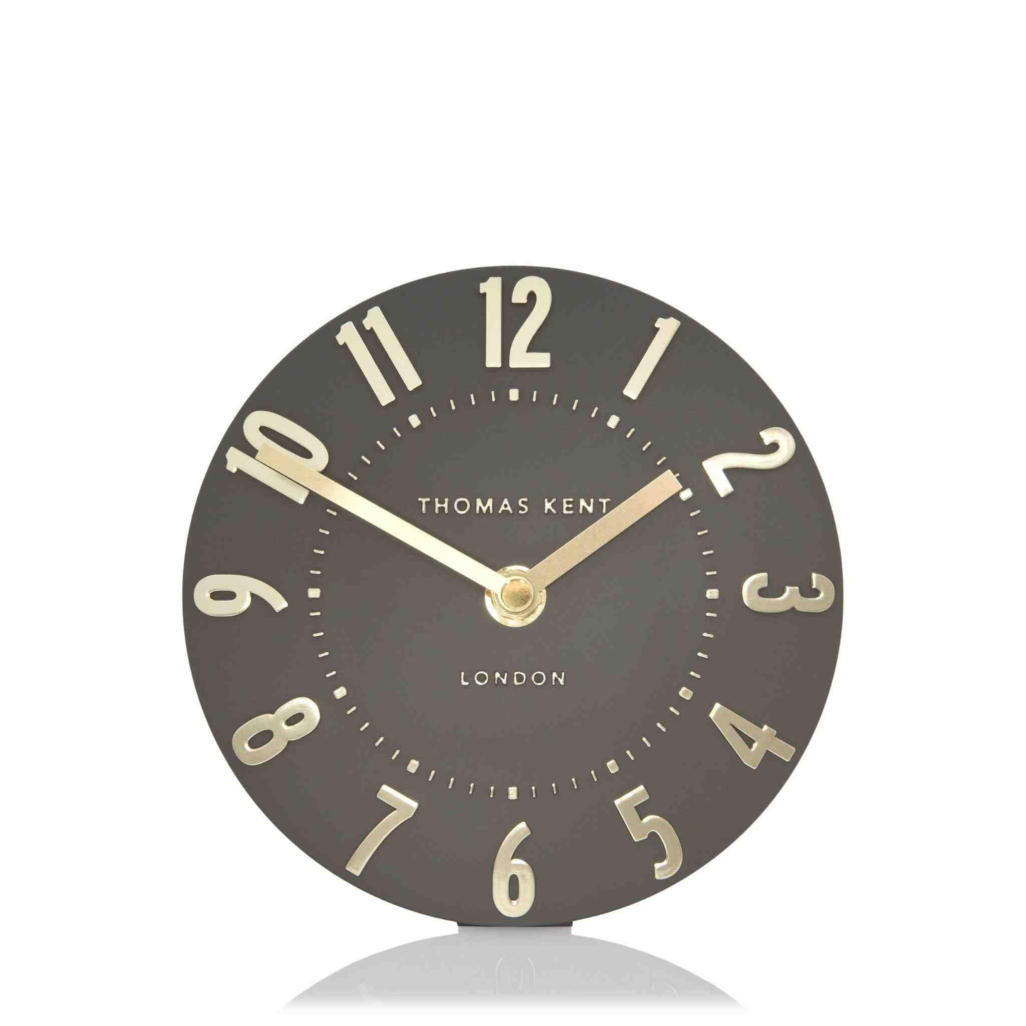 Mulberry Mantel Clock Espresso
