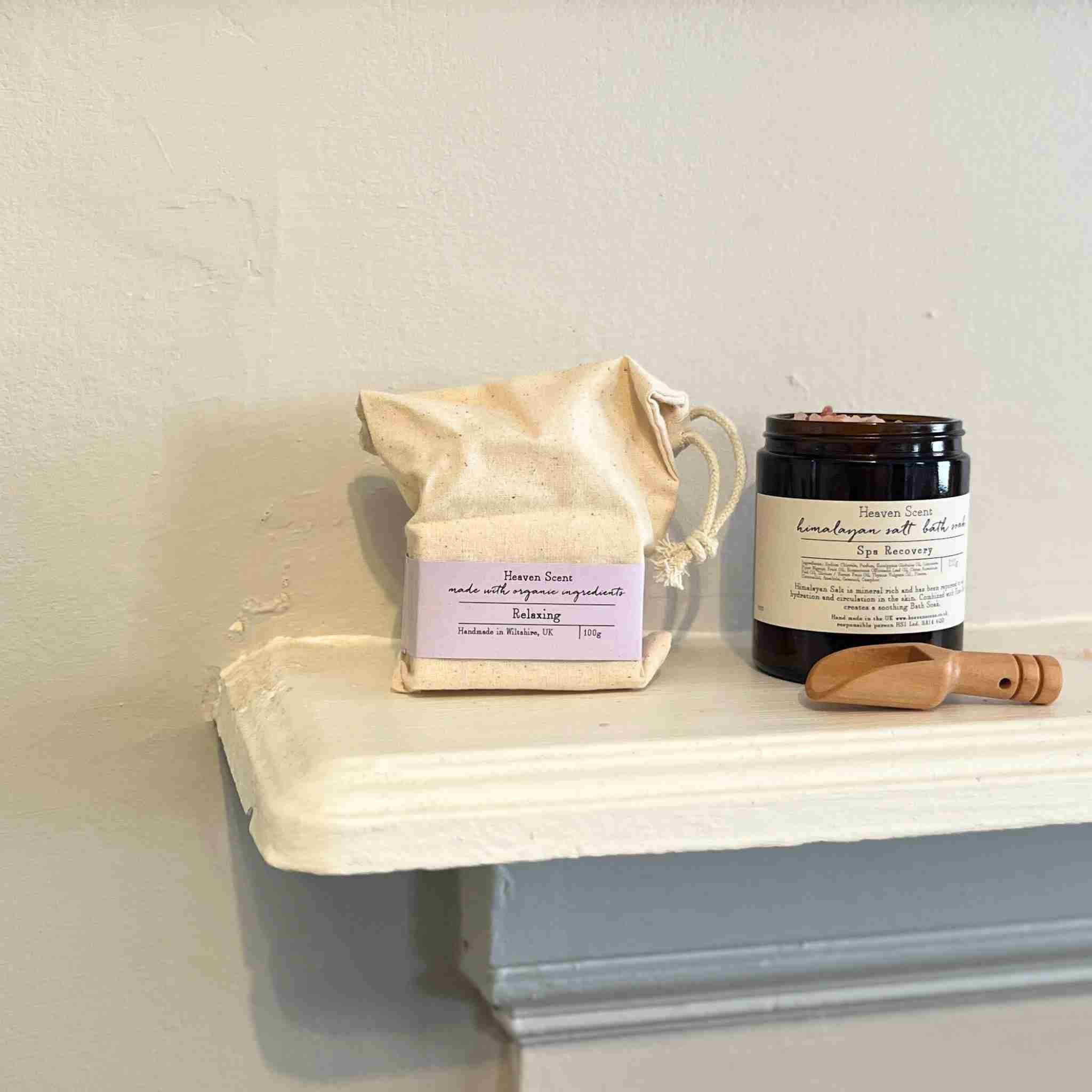 Natural Soap in Cotton Bag | 100 g