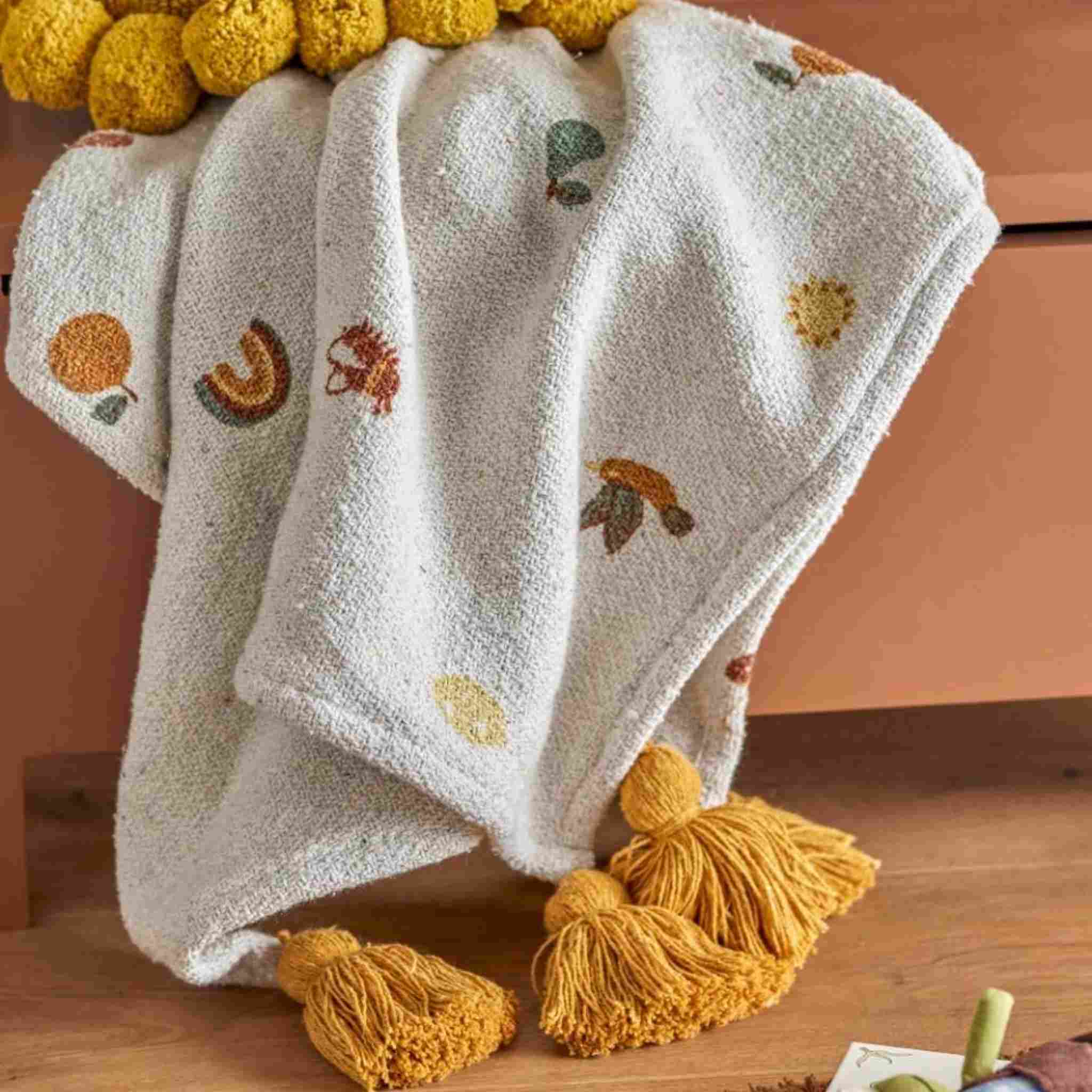 Nature Motifs Children's Throw