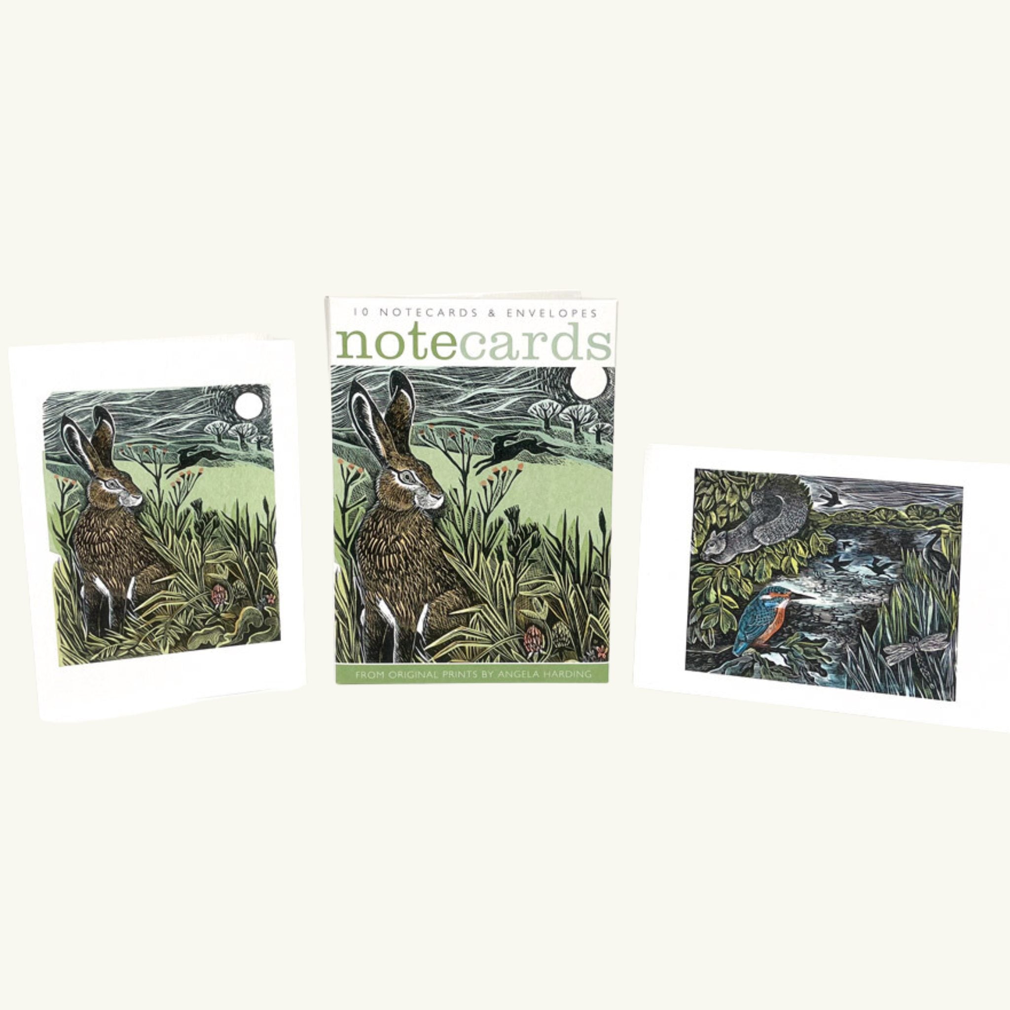 Notecards | Hidden Hares & Kingfisher