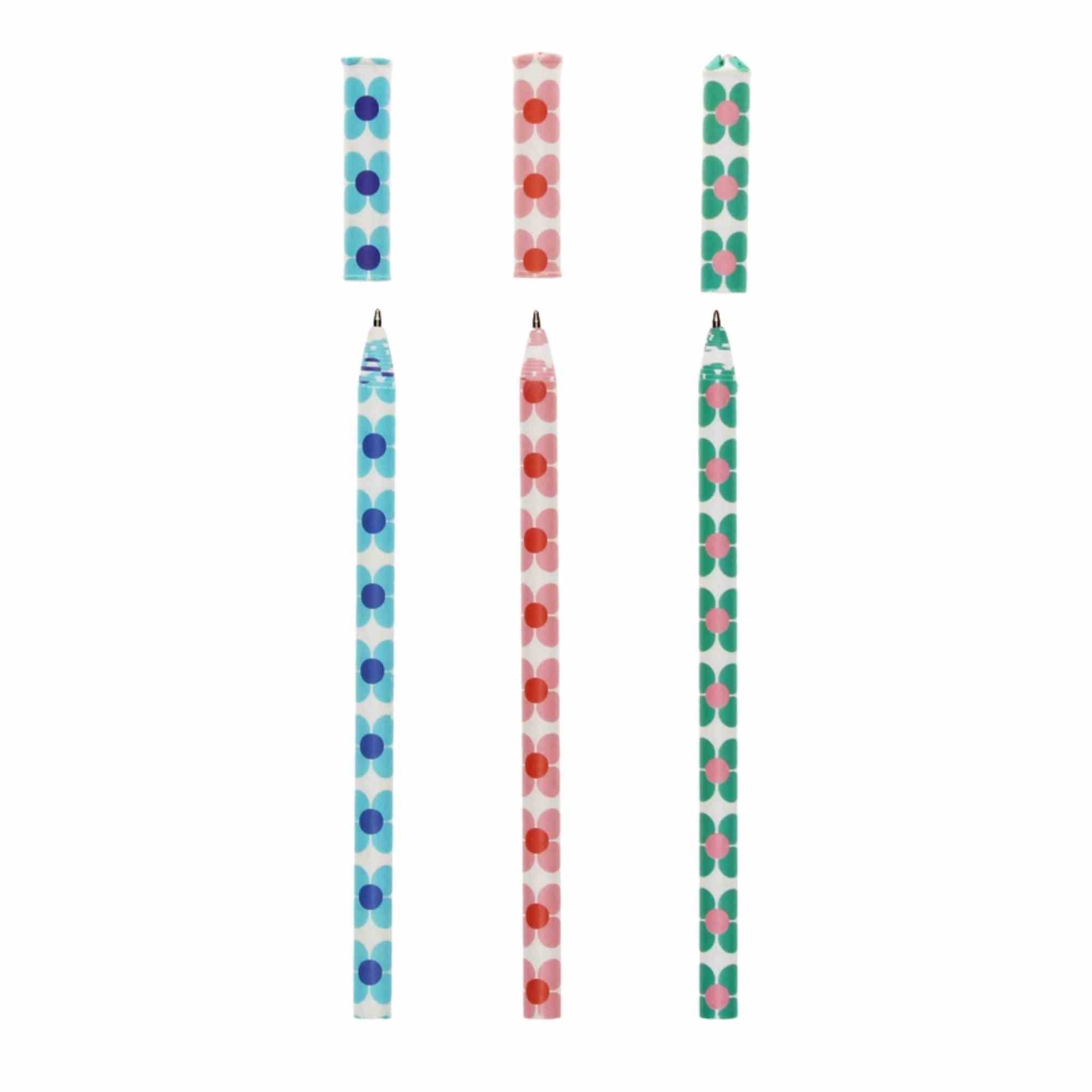 Daisy Paper Ballpoint Pens | Set of 3