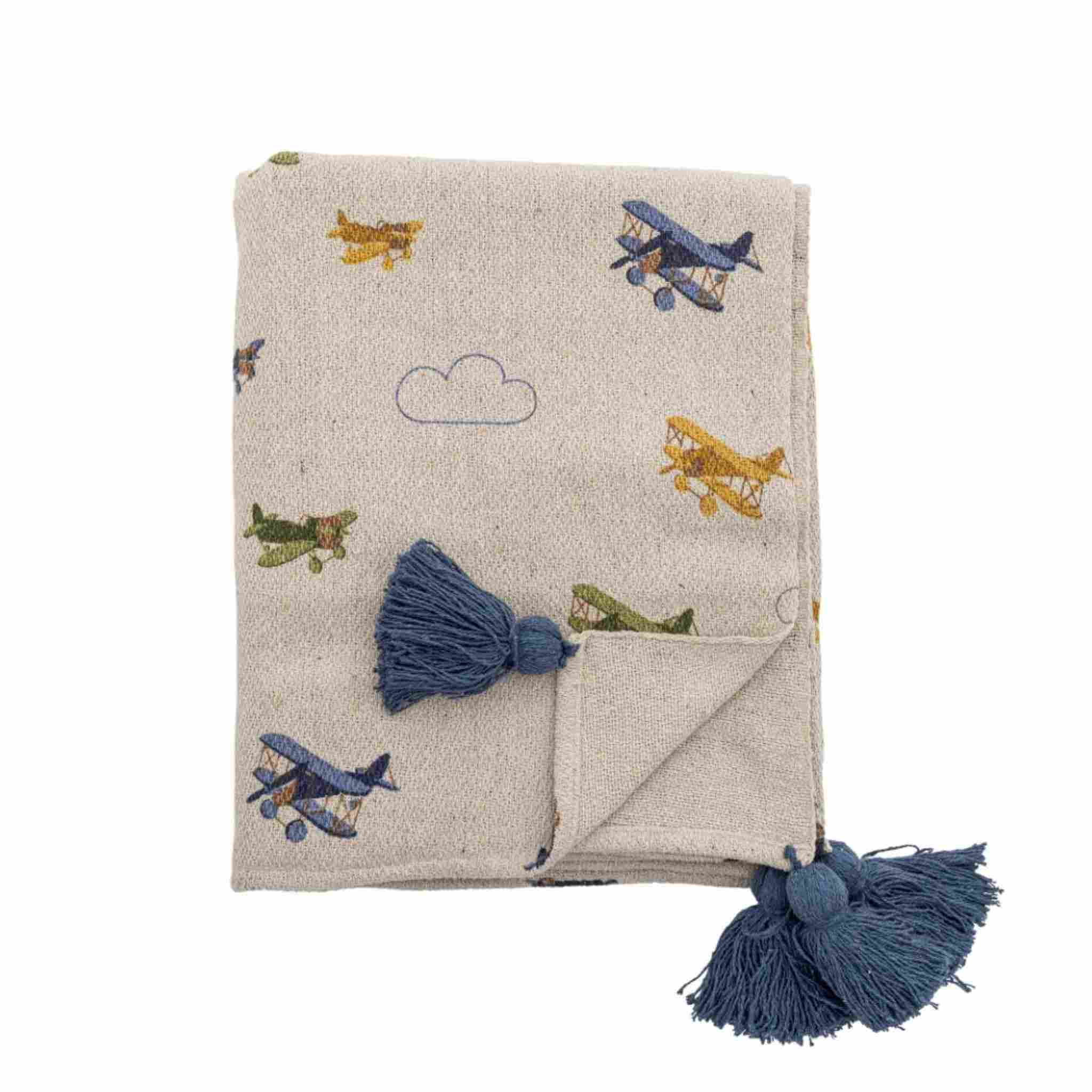 Plane Motifs Children's Throw
