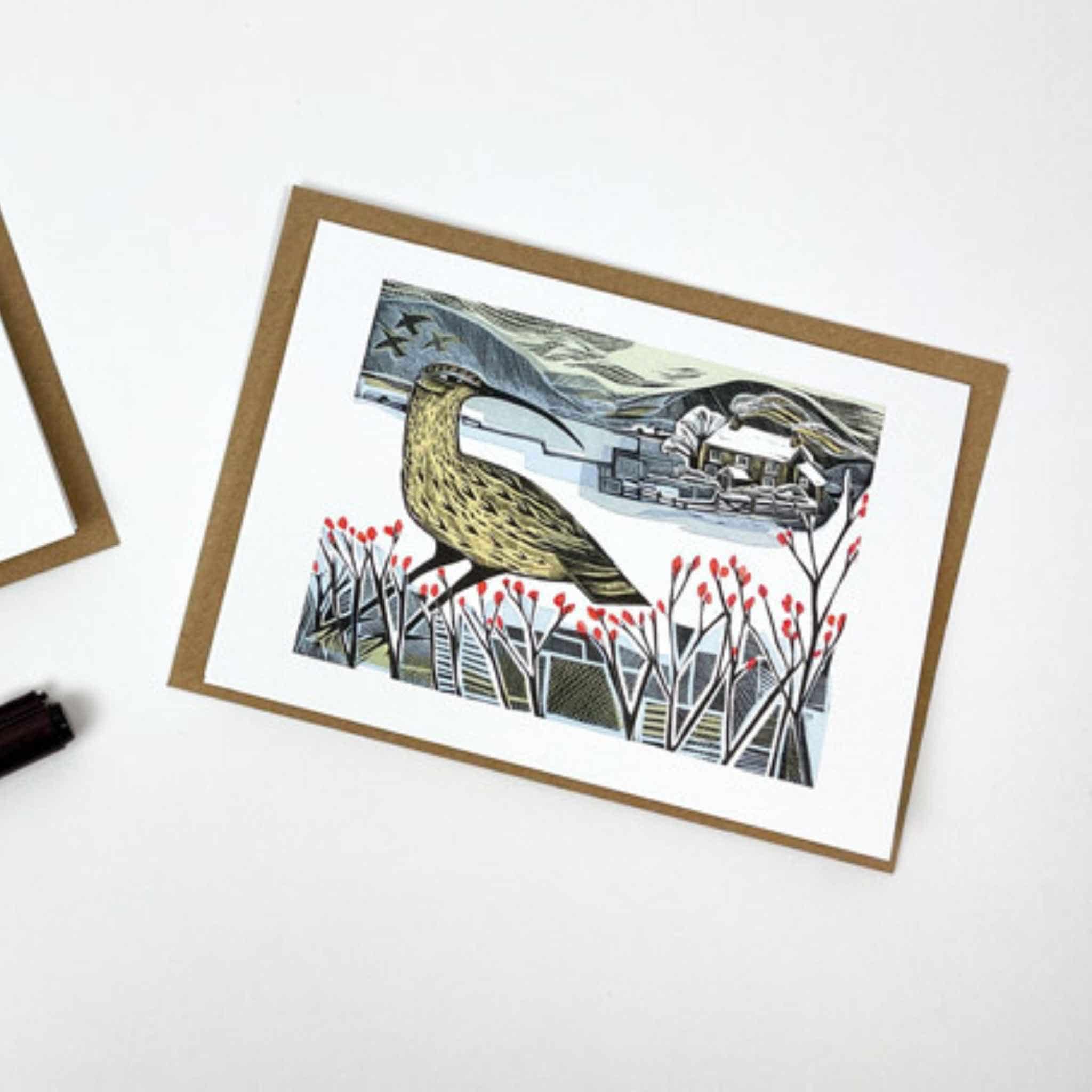 Notecards | Robins and Teasels & Curlew Christmas