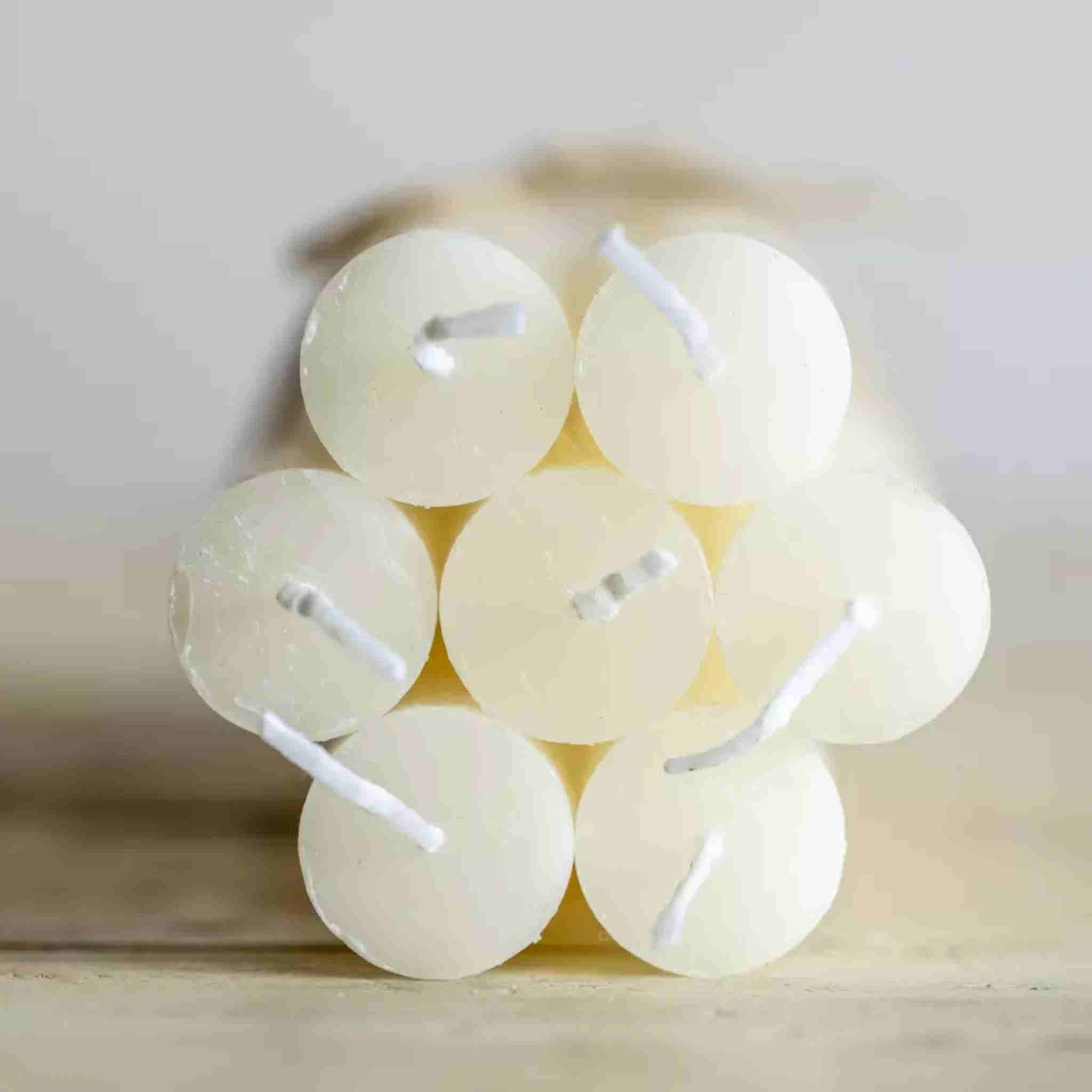 Rustic Dinner Candle | Ivory