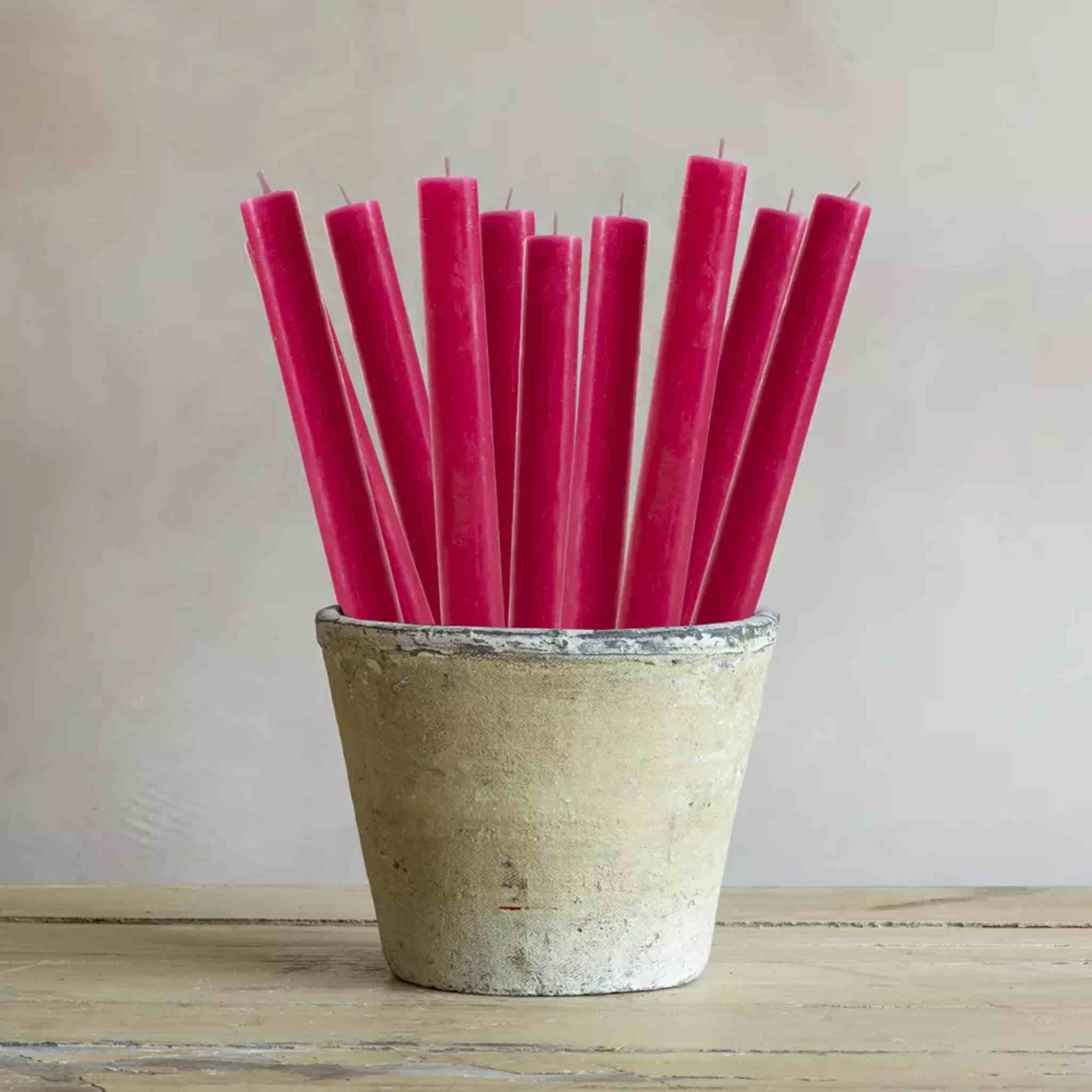 Rustic Dinner Candles