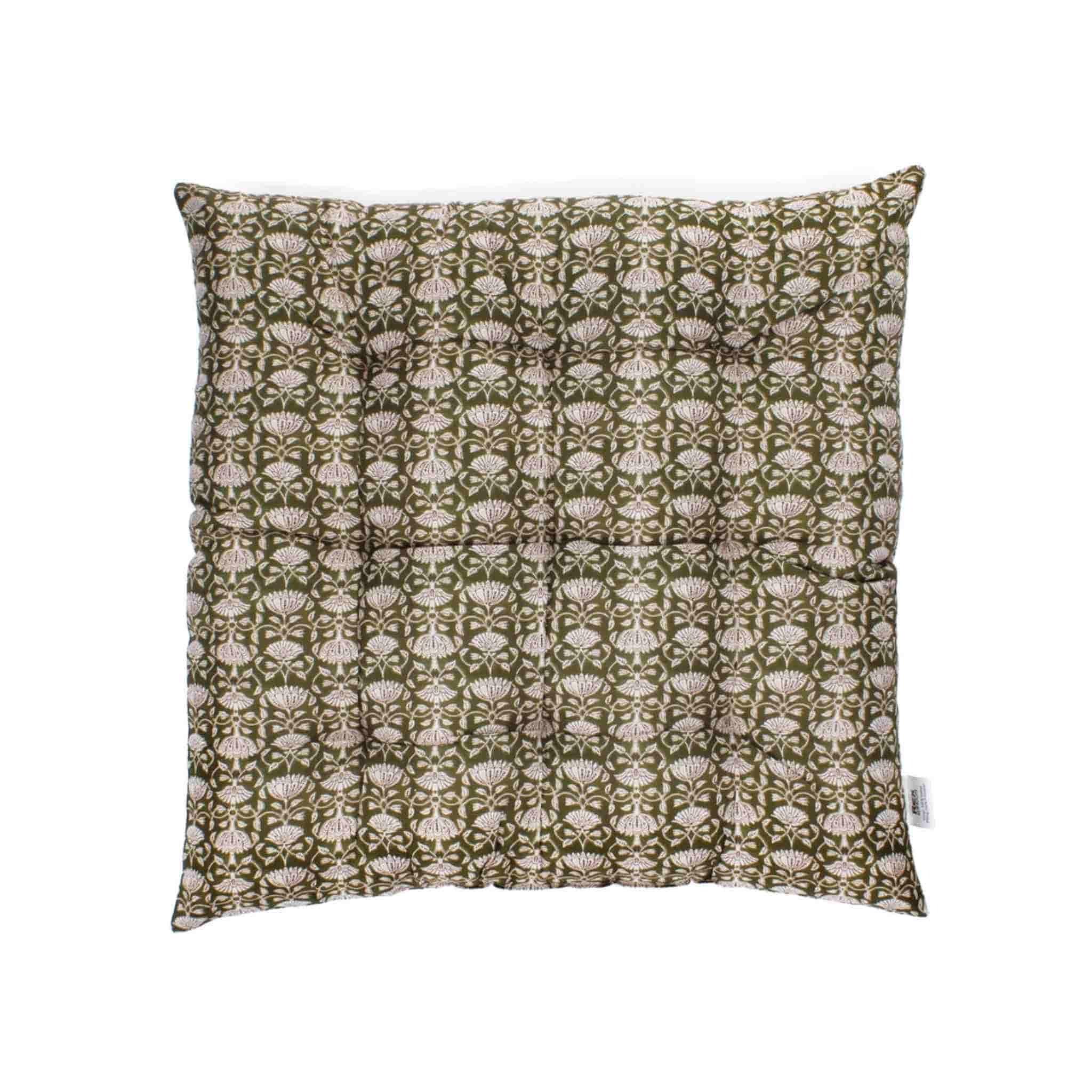 Seat Pad Cushion | Brown Lily