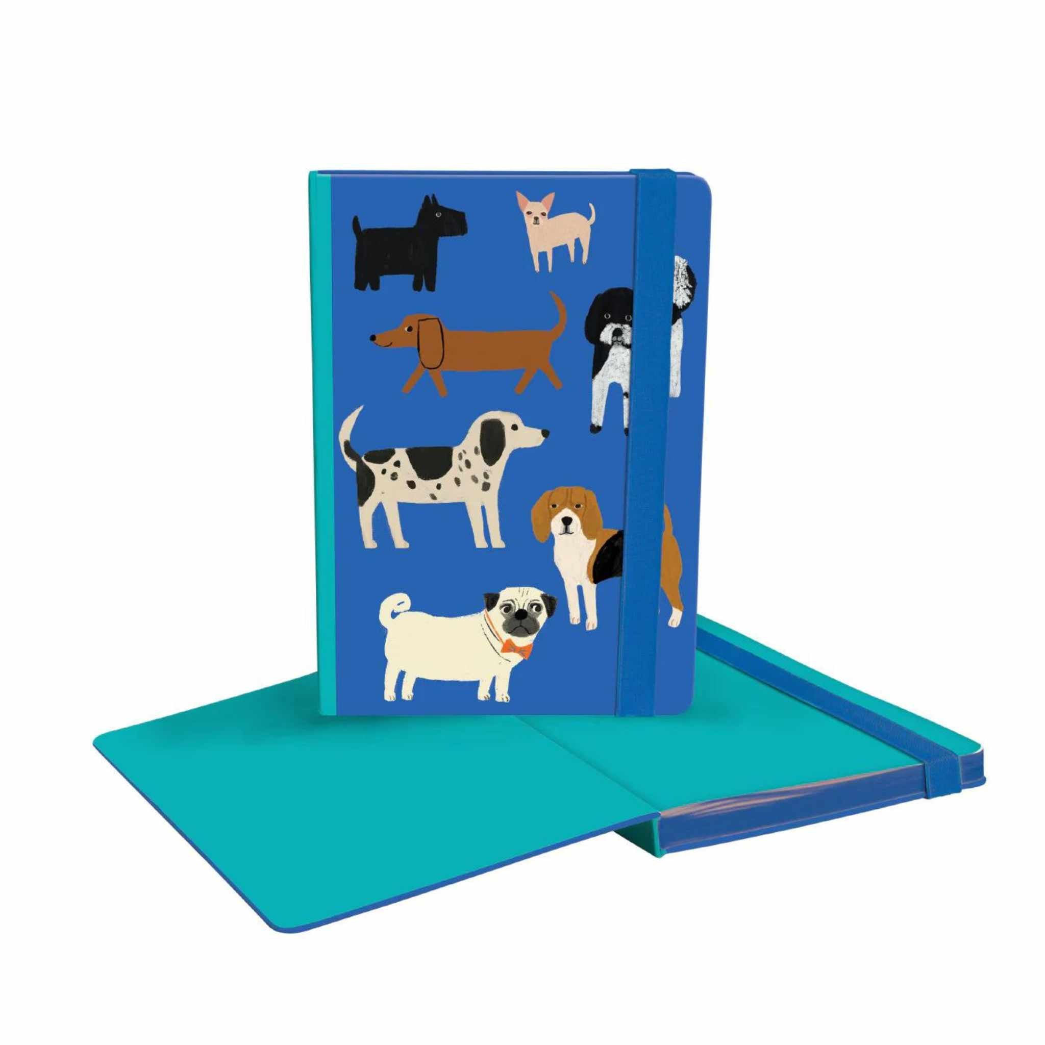 shaggy dogs hardback notebook
