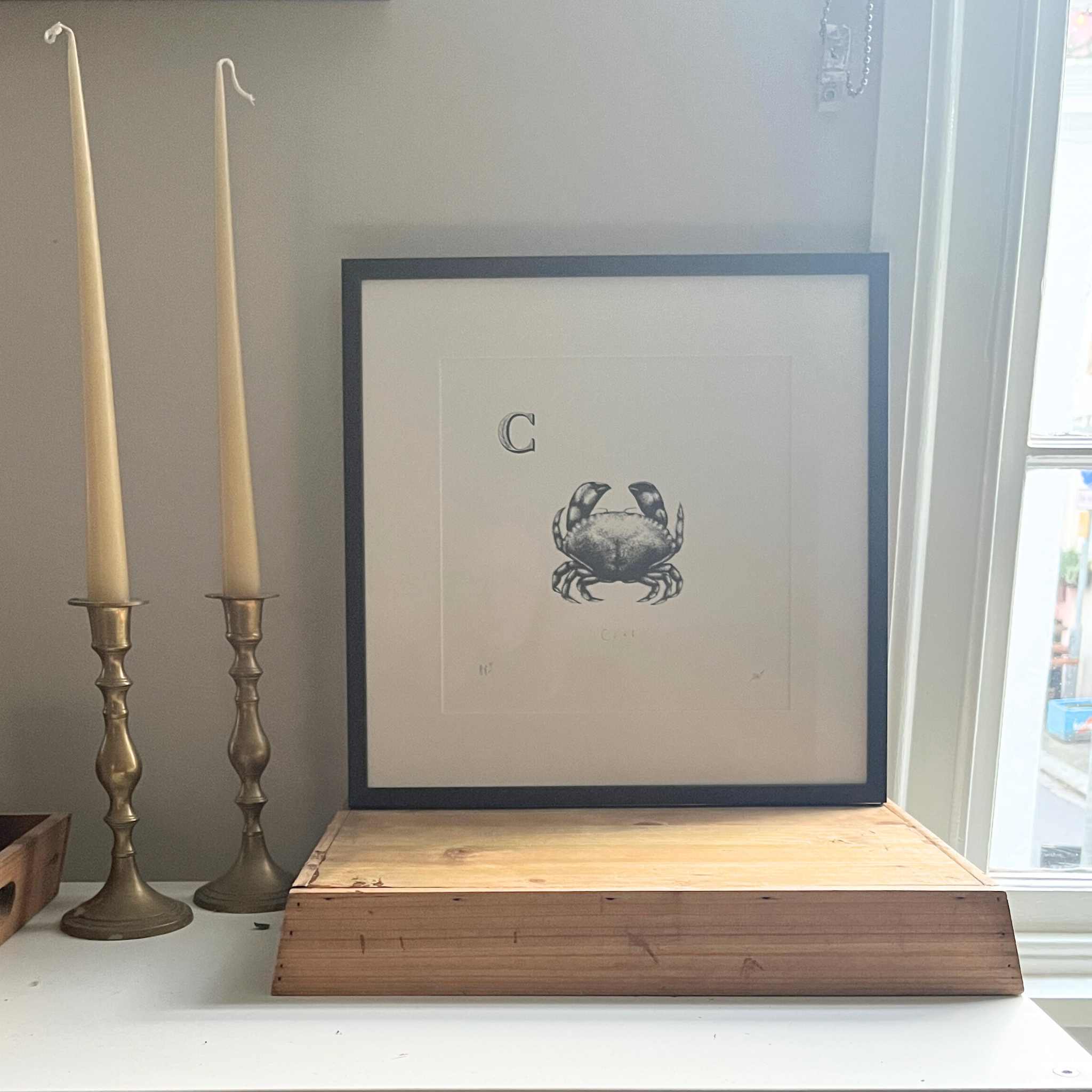 Crab | Cornish Fish Print