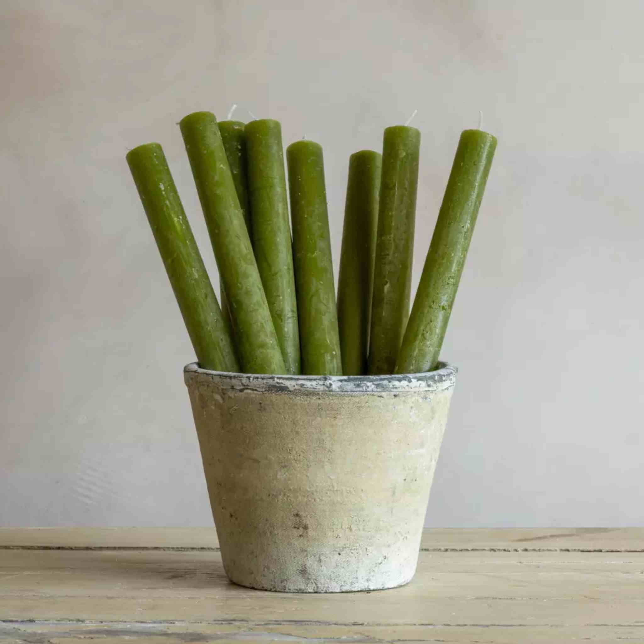 Rustic Dinner Candles