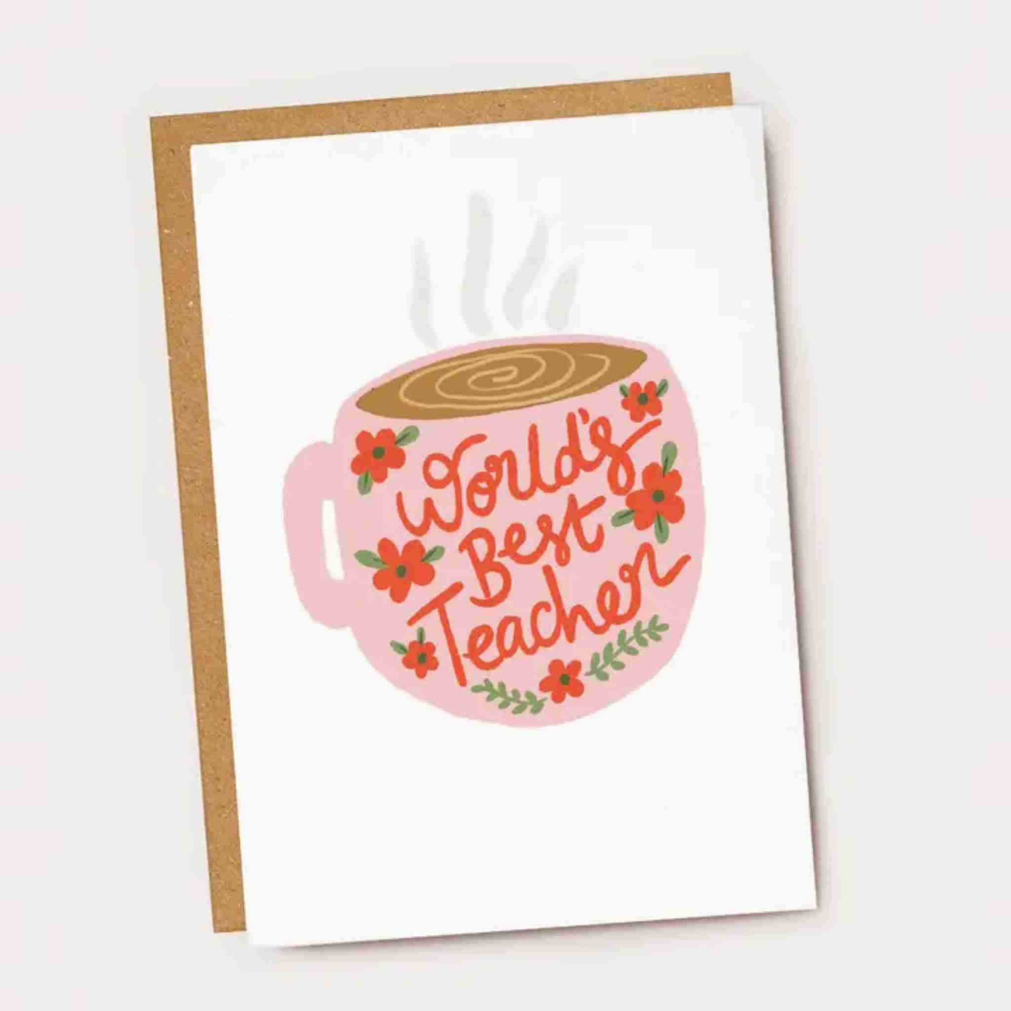 World's Best Teacher | Teacher Thank You Card