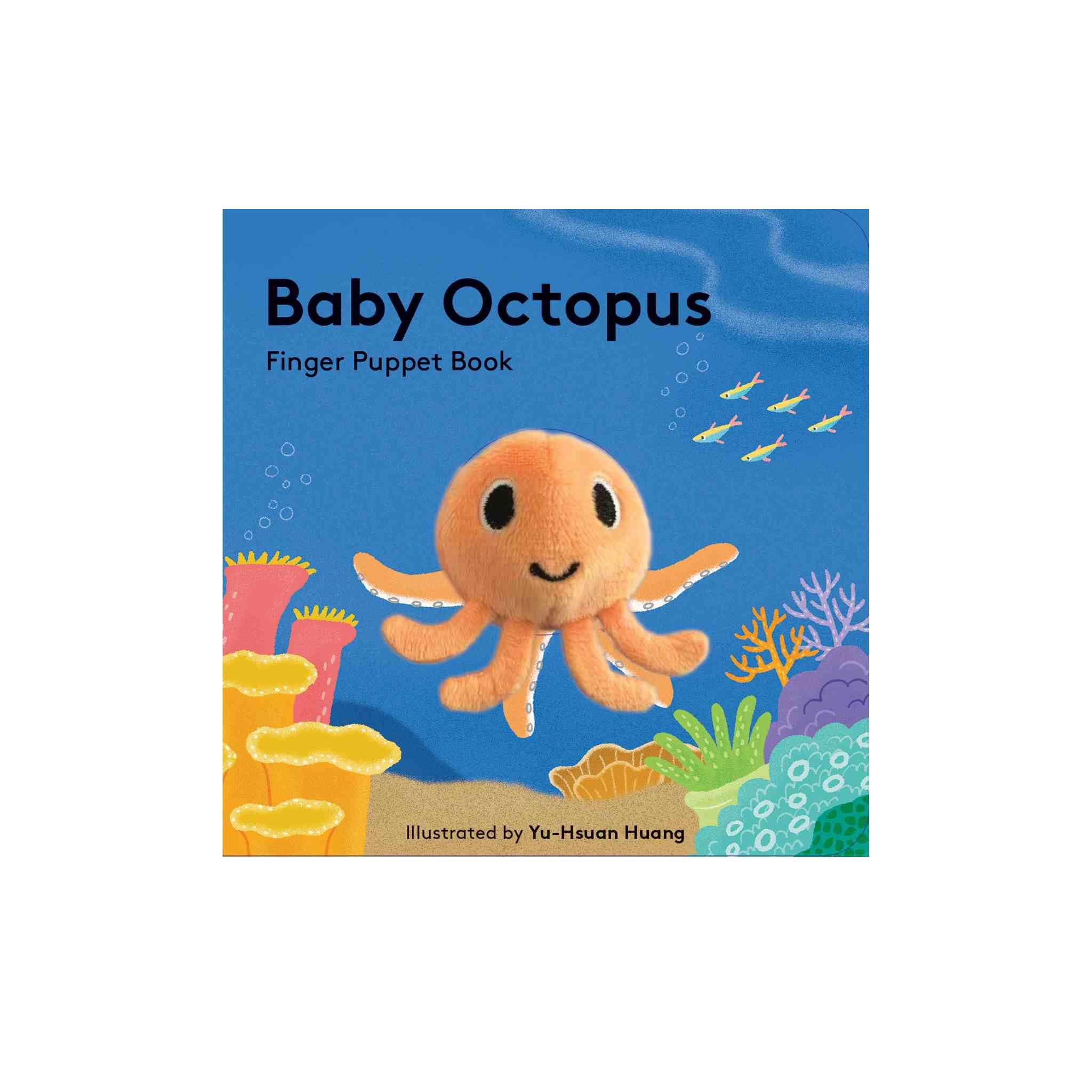 baby octopus finger puppet book