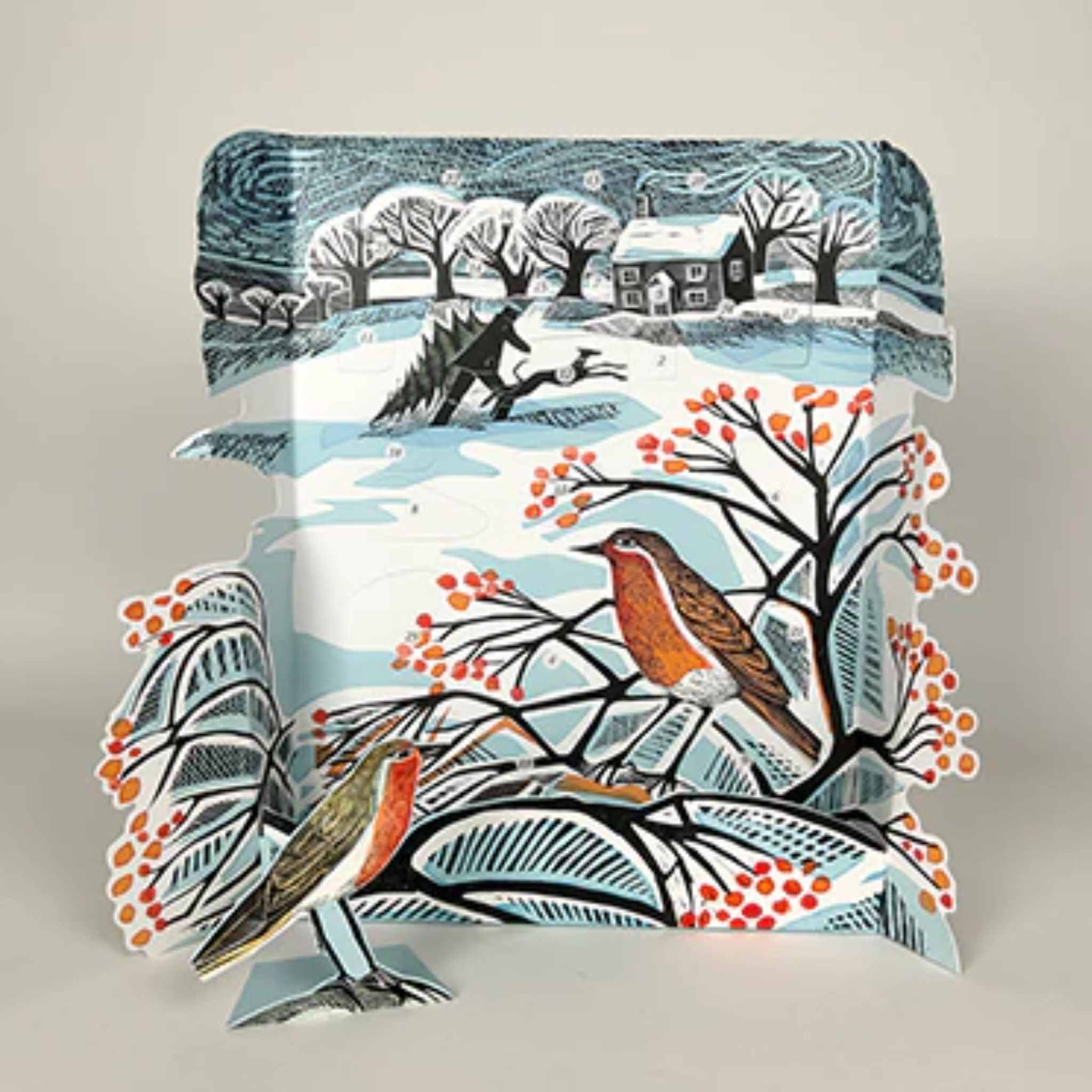 Angela Harding Advent Calendar | Bringing Home the Tree