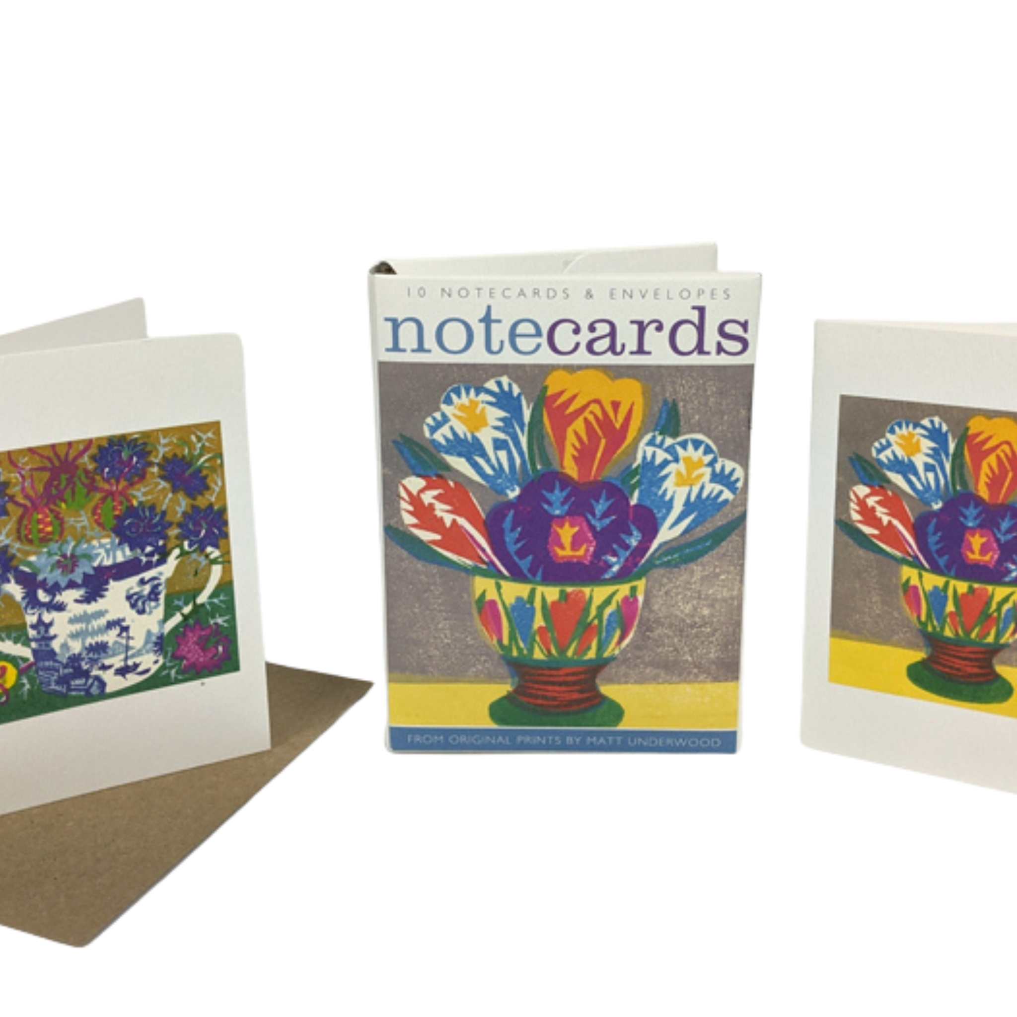 Set of Note Cards crocus