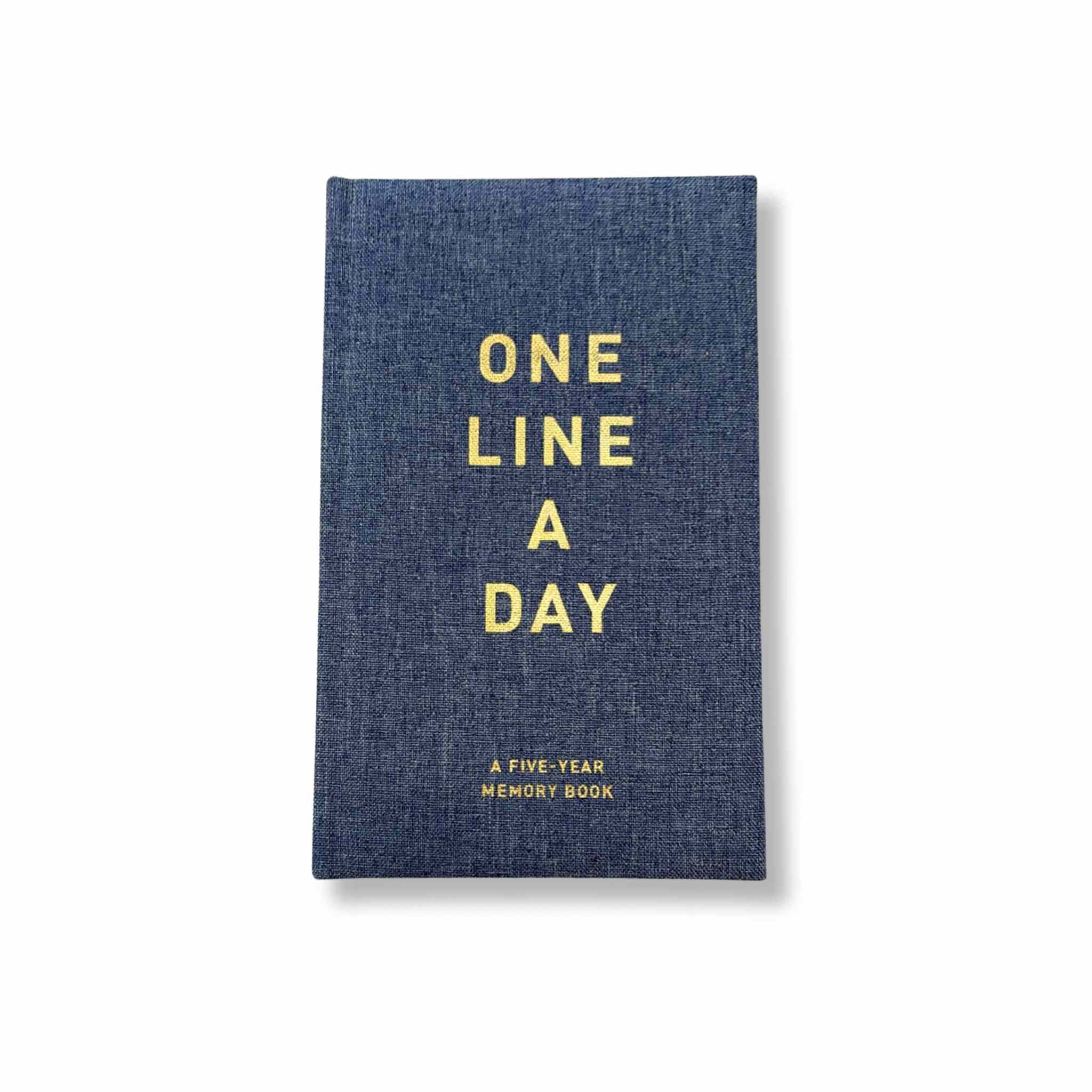One Line a Day, A Five Year Memory Book (Denim)