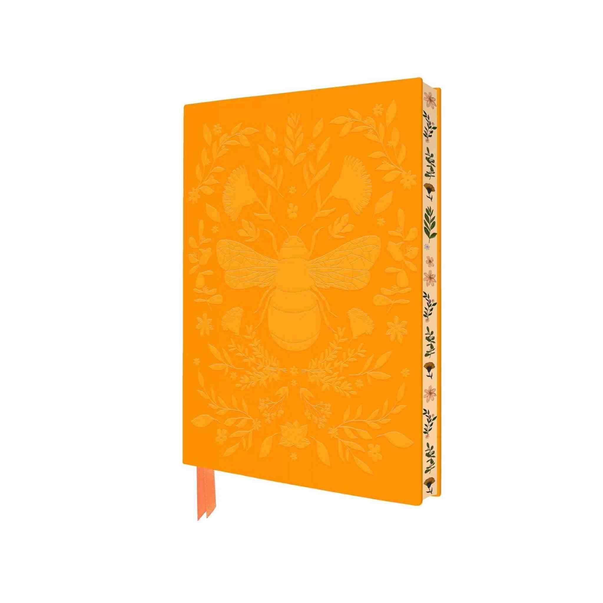 flame tree journal orange bee