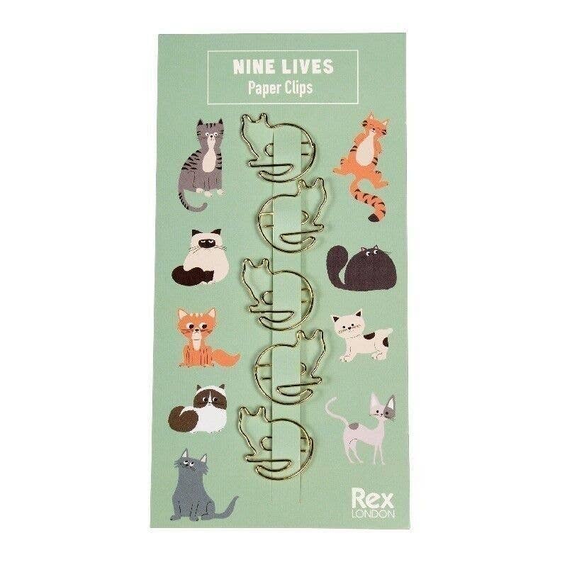 nine lives paper clips