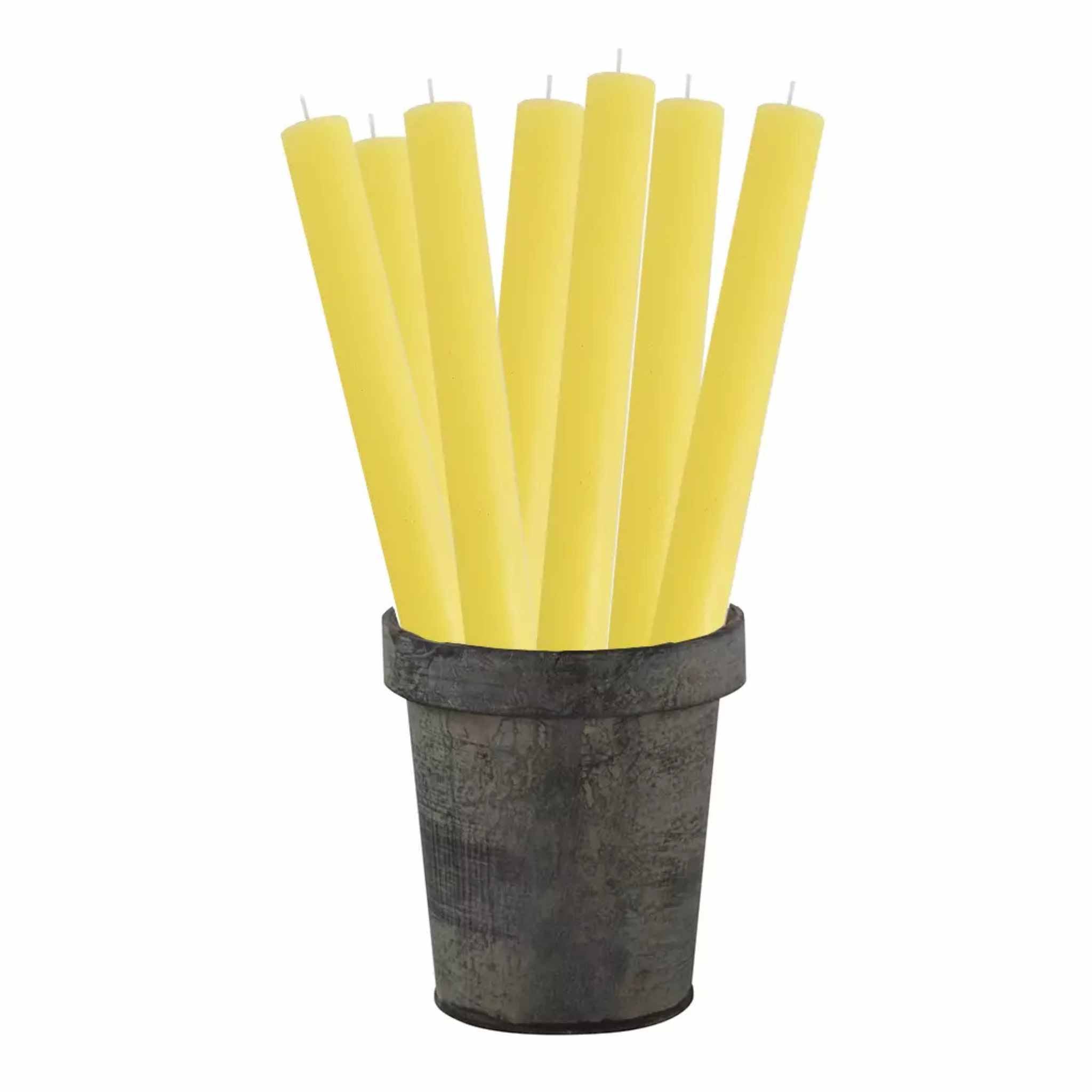 Rustic Dinner Candles