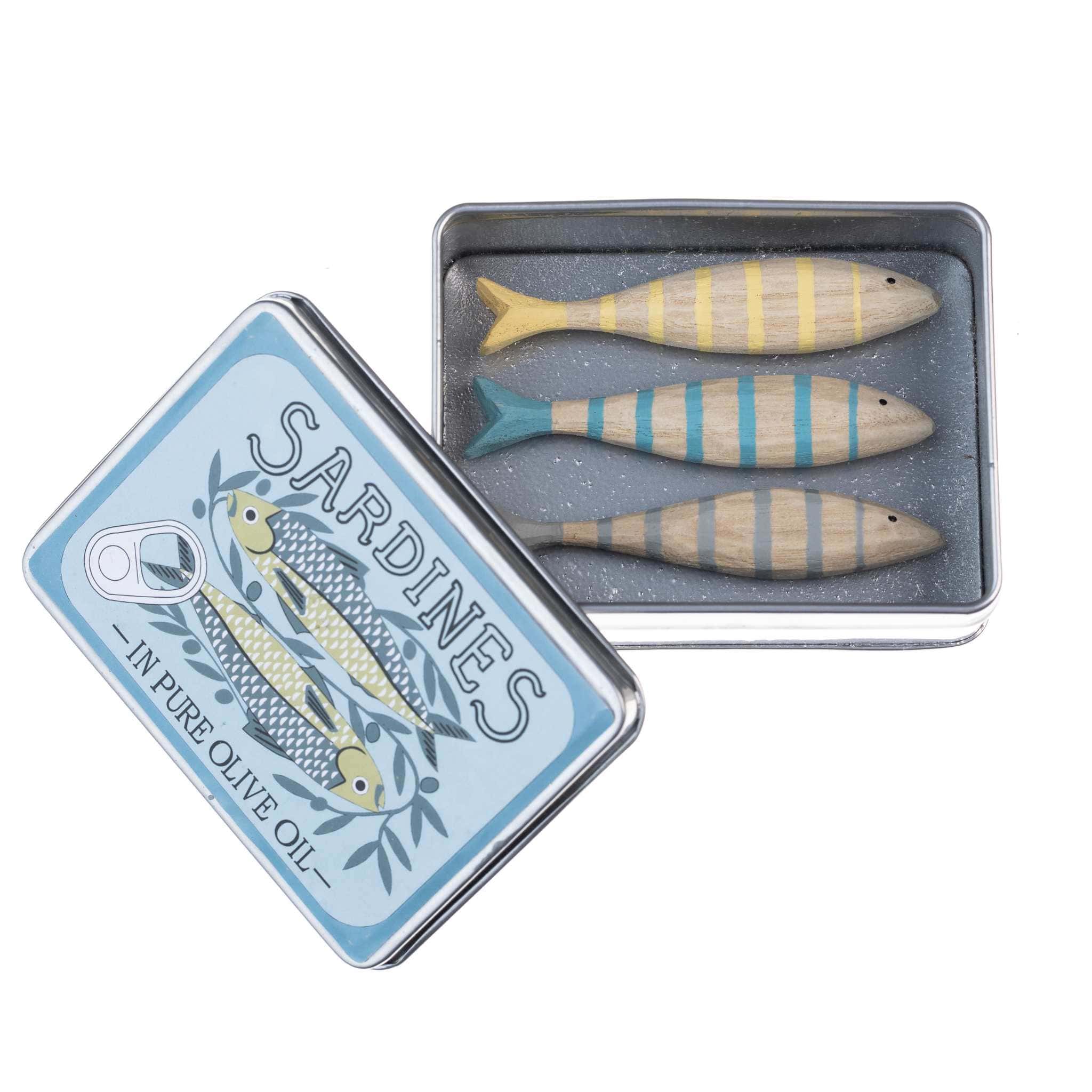 sardines tin decoration