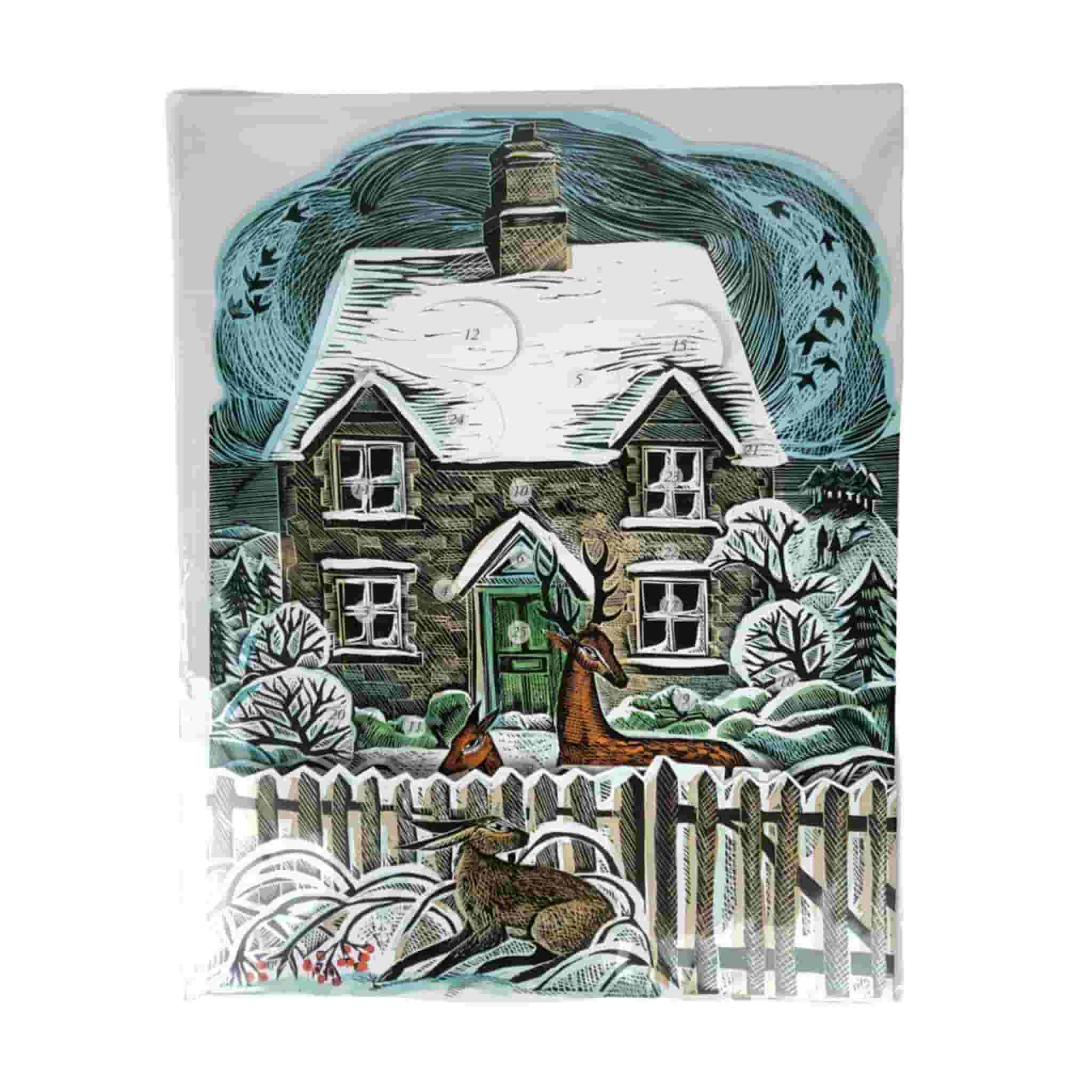Angela Harding Christmas Cottage Advent Calendar