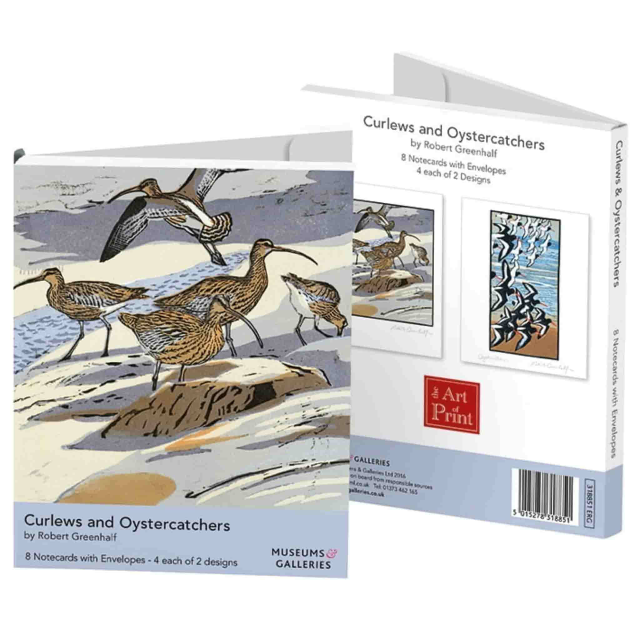 Notecards | Curlews & Oystercatchers