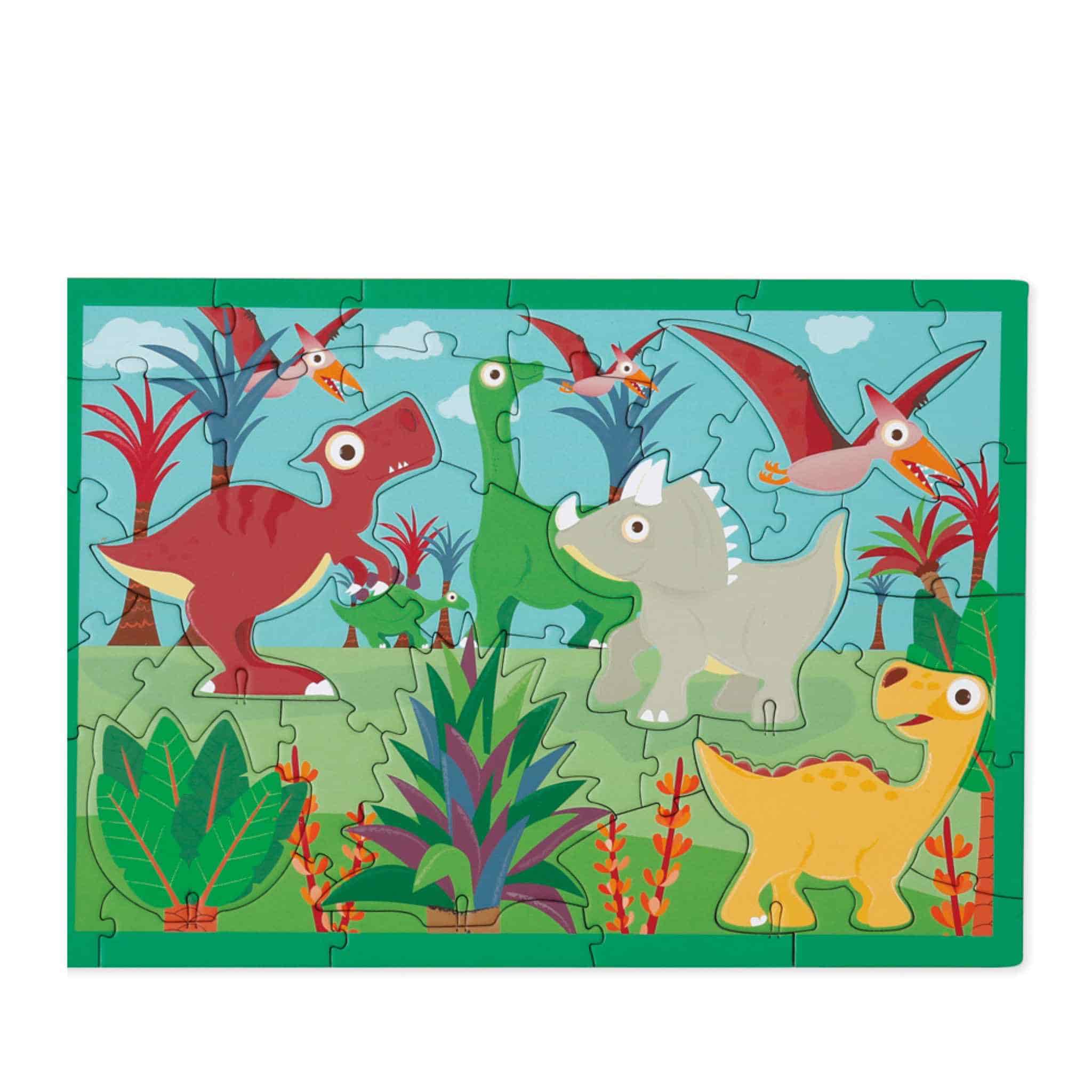 Dinosaur Scratch Play 3D Puzzle