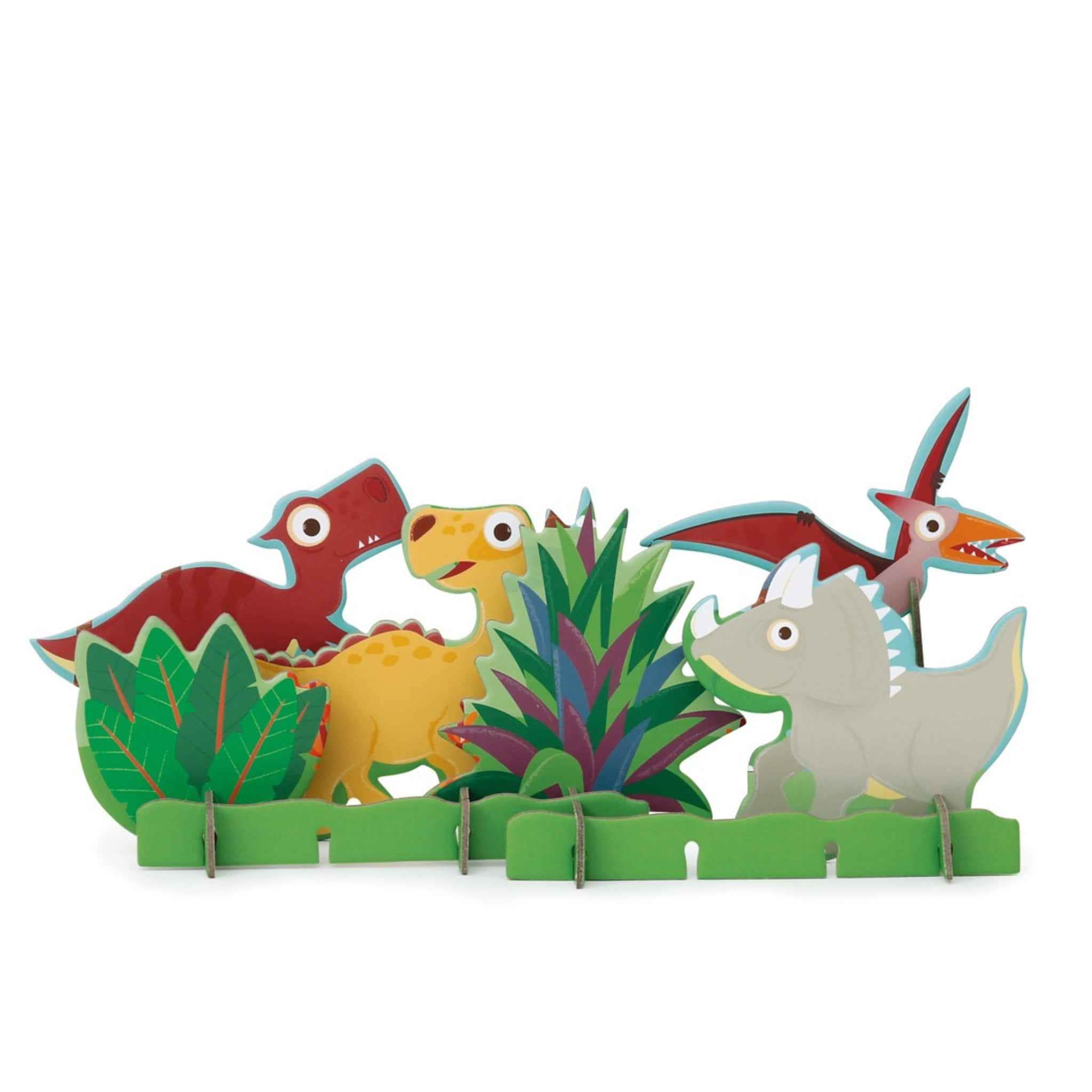 Dinosaur Scratch Play 3D Puzzle
