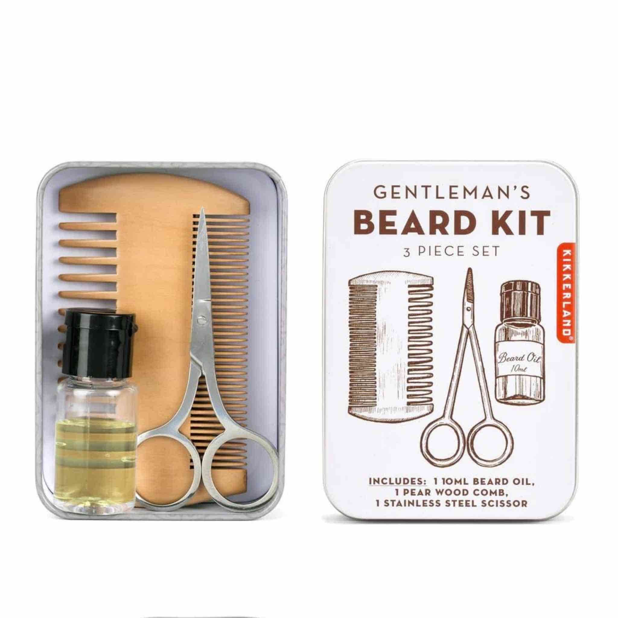 Gentleman's Beard Kit, 3 Piece Set