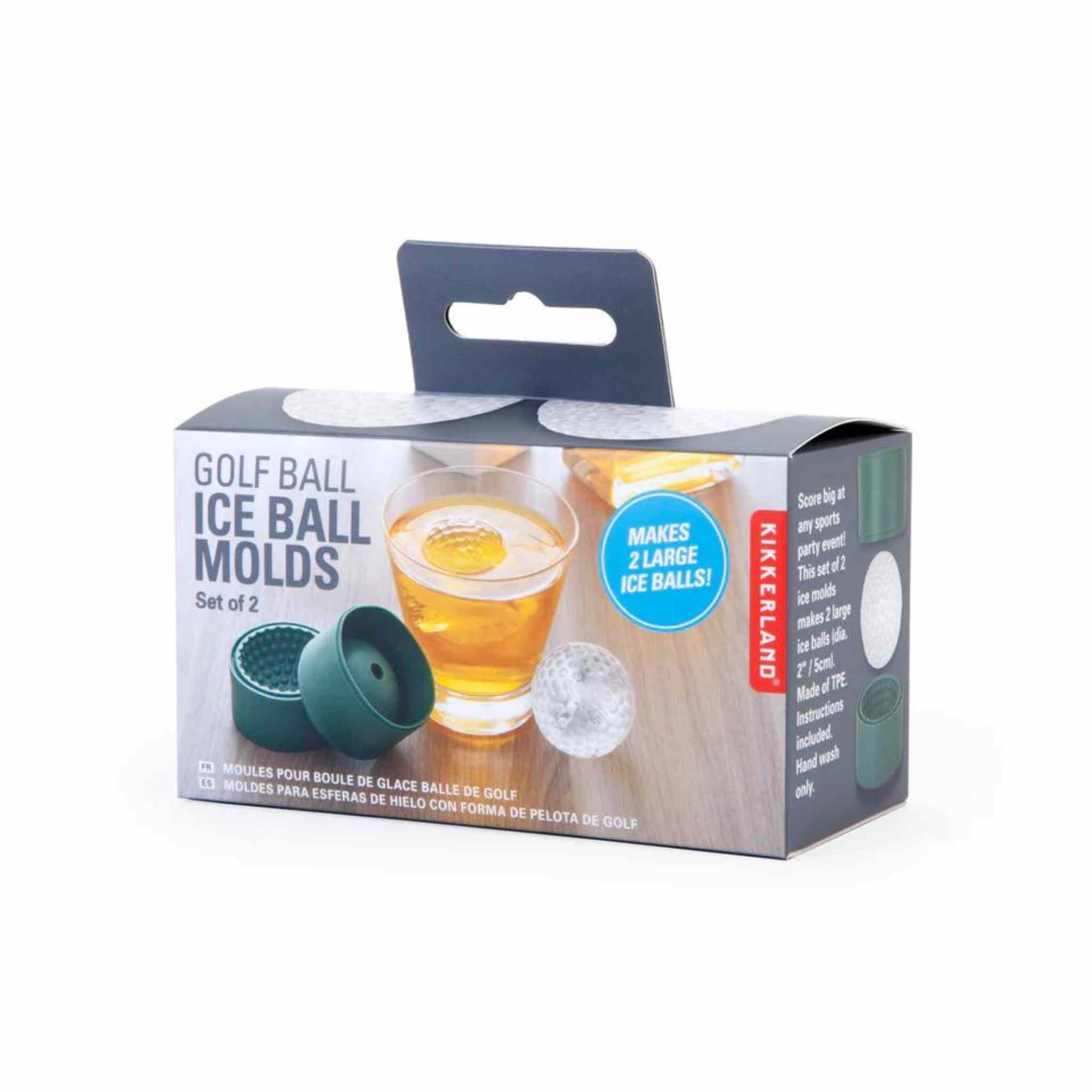 golf ball ice cube