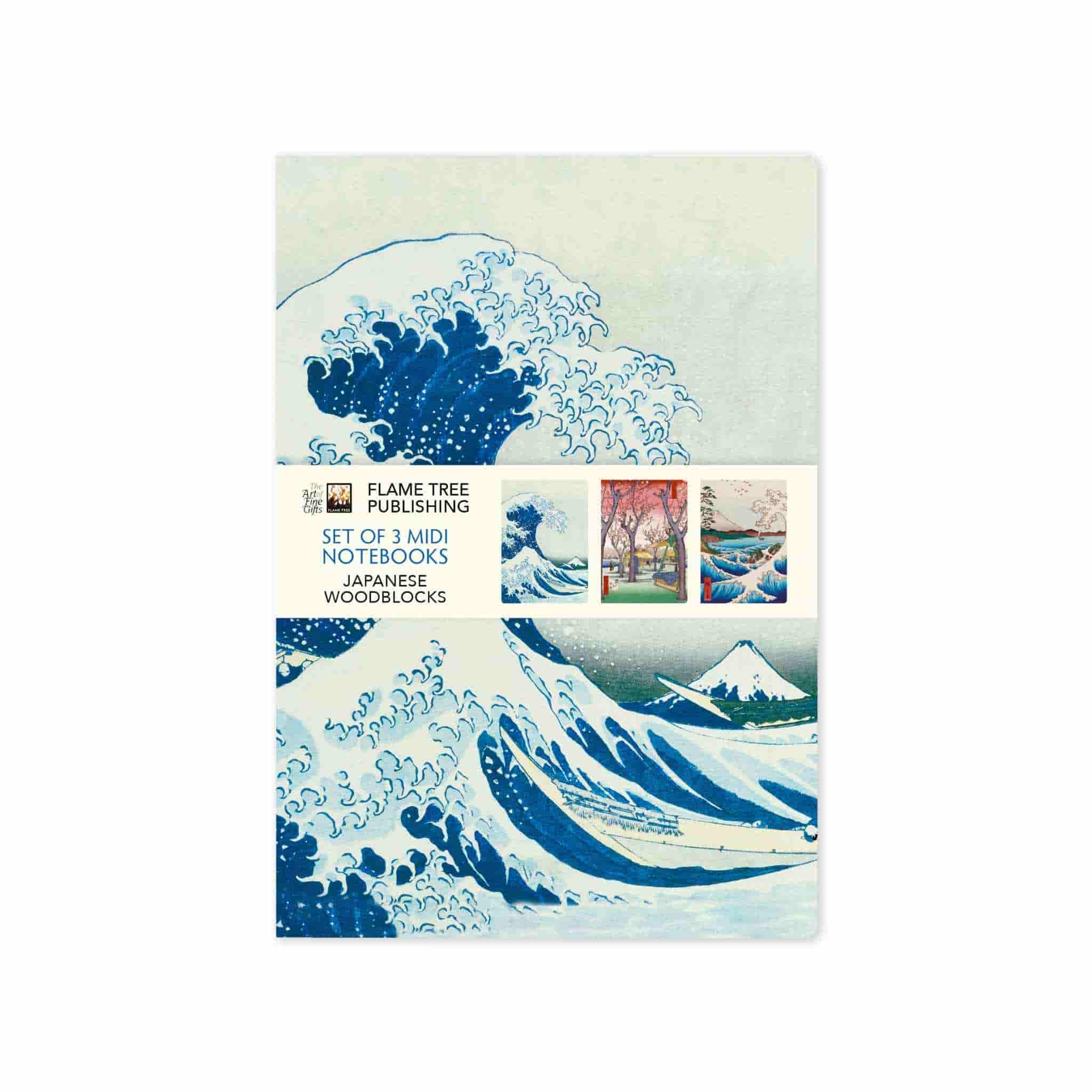 Japanese Woodblocks Notebook Set