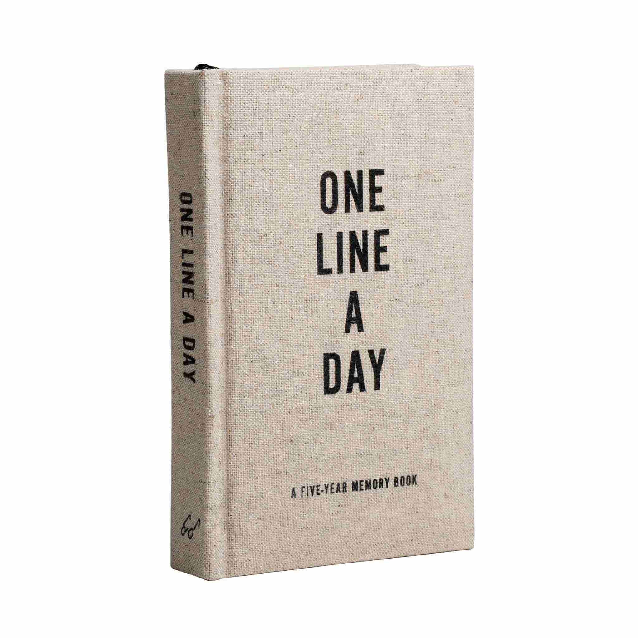 One Line a Day, A Canvas Five Year Memory Book