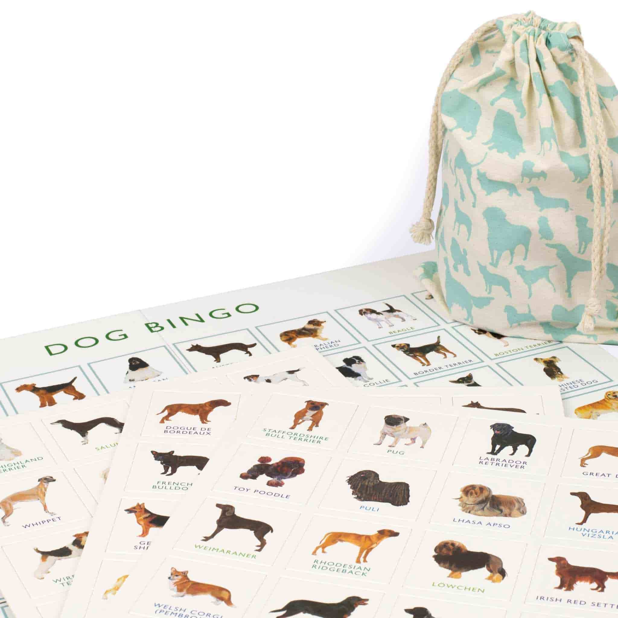 dog bingo board game