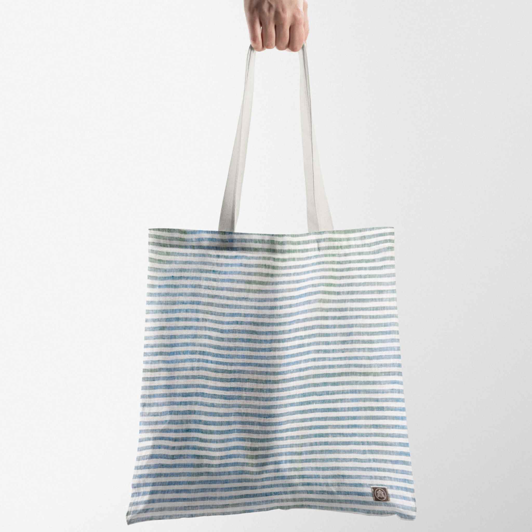 100% Linen Tote Bag