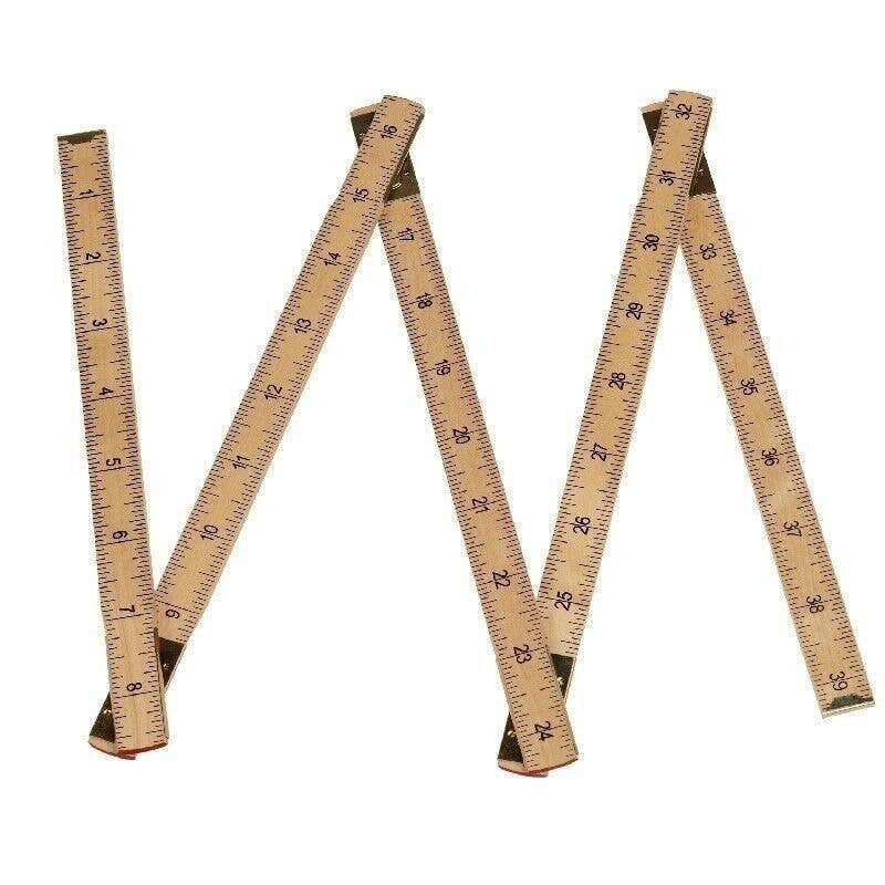Folding Wooden Ruler