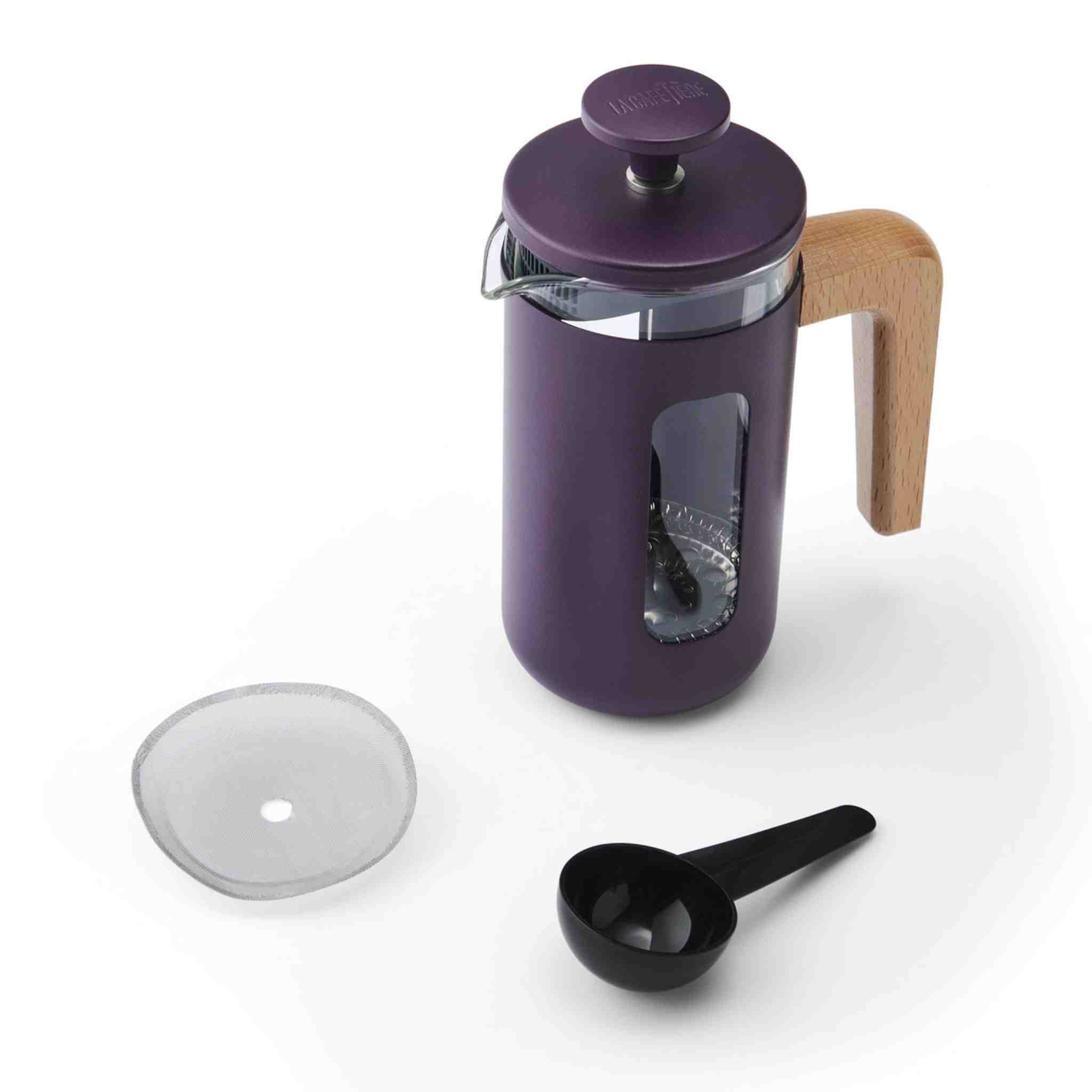 Purple Pisa Cafetiere