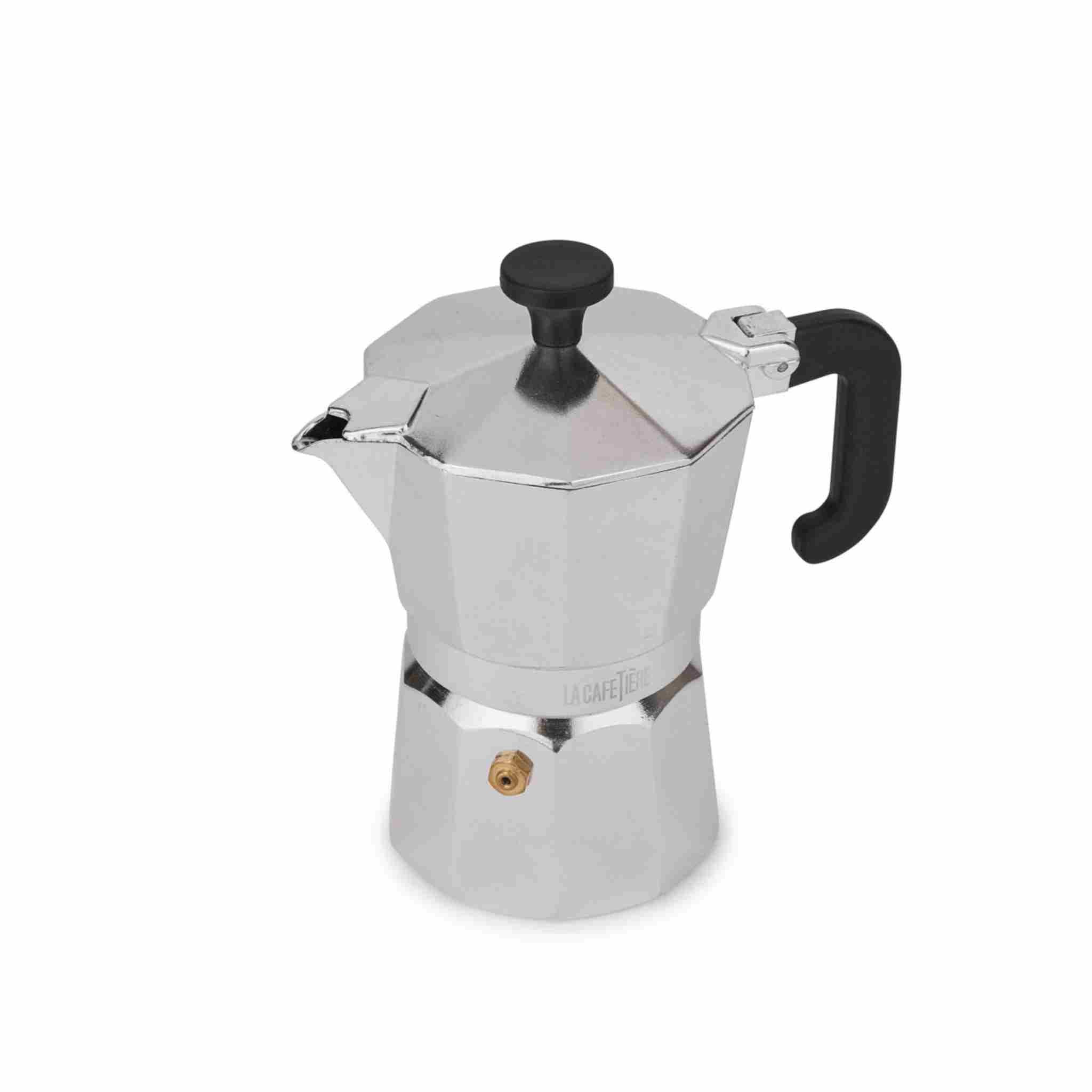 3 Cup Venice Cafetiere | Aluminium
