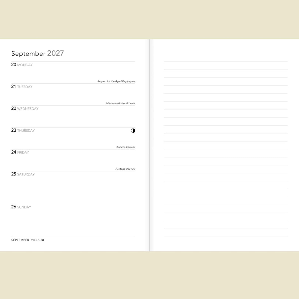 Irises 2027 Luxury Diary Planner