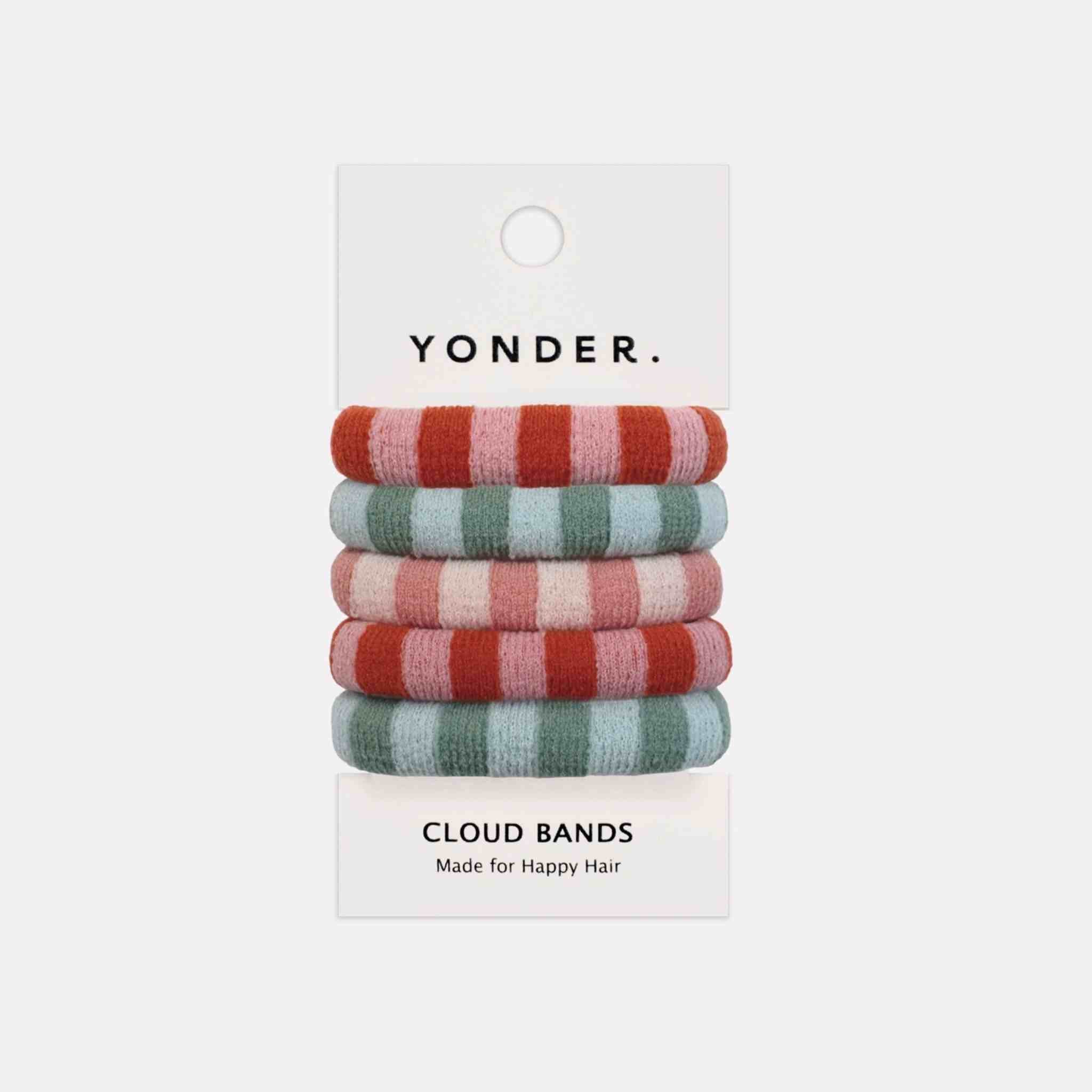 Cloud Hair Bands, Skinny | Pack of 5