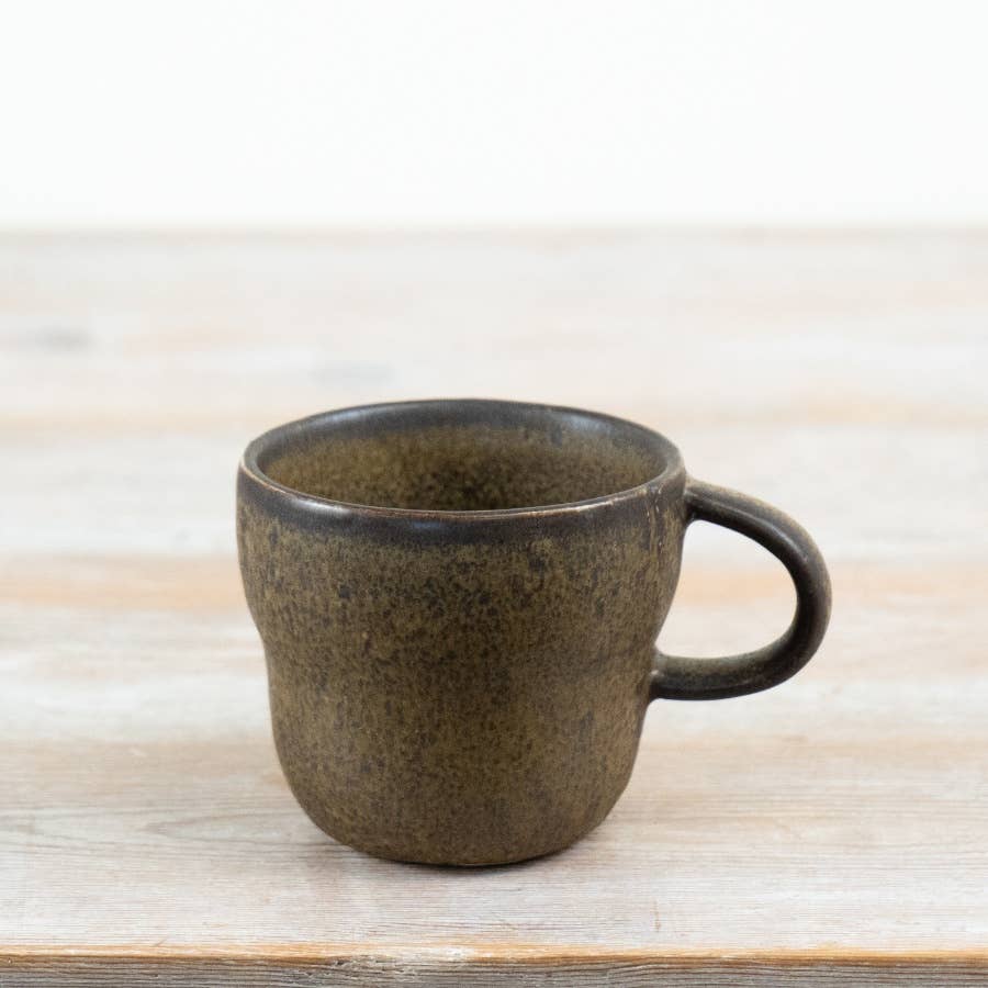 Earthy Brown Ceramic Mug